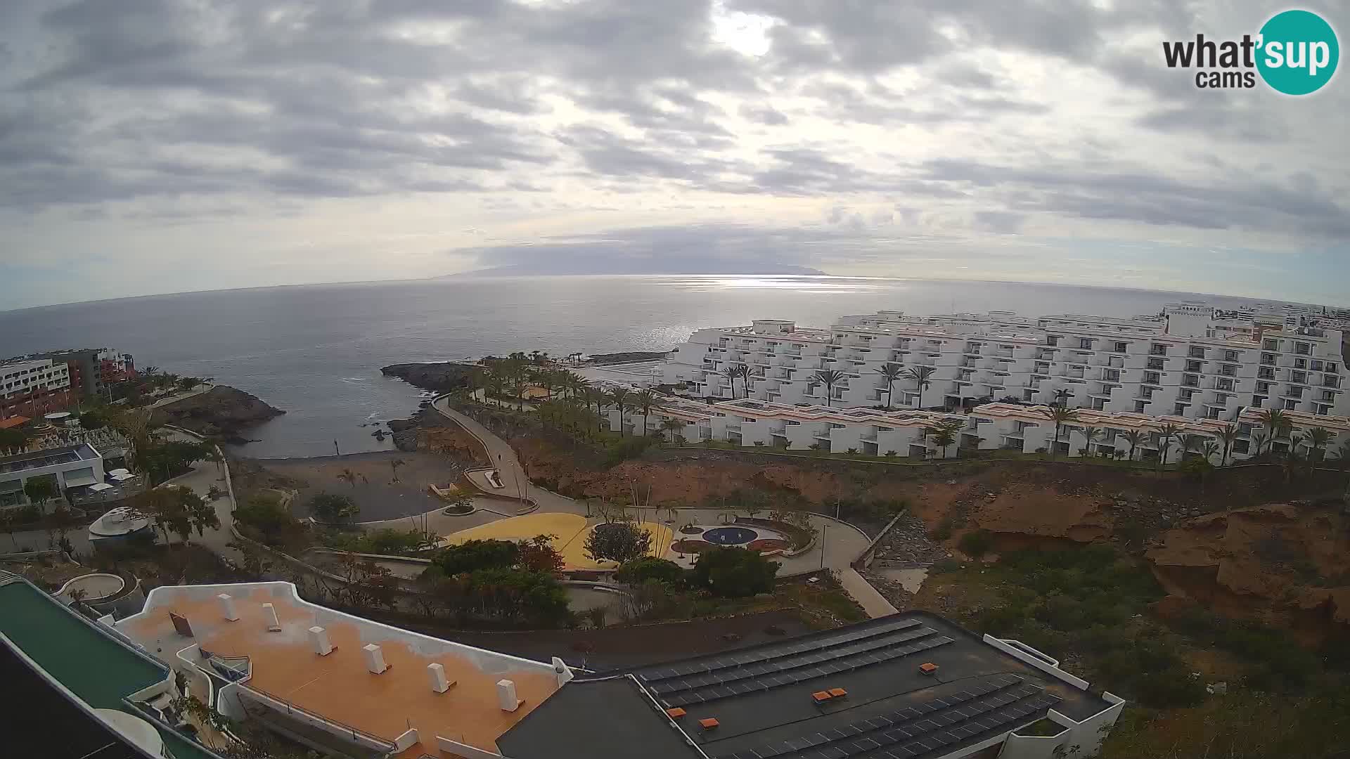 Webcam live spiaggia Las Galgas – Playa Paraiso – Isola La Gomera – Costa Adeje – Tenerife