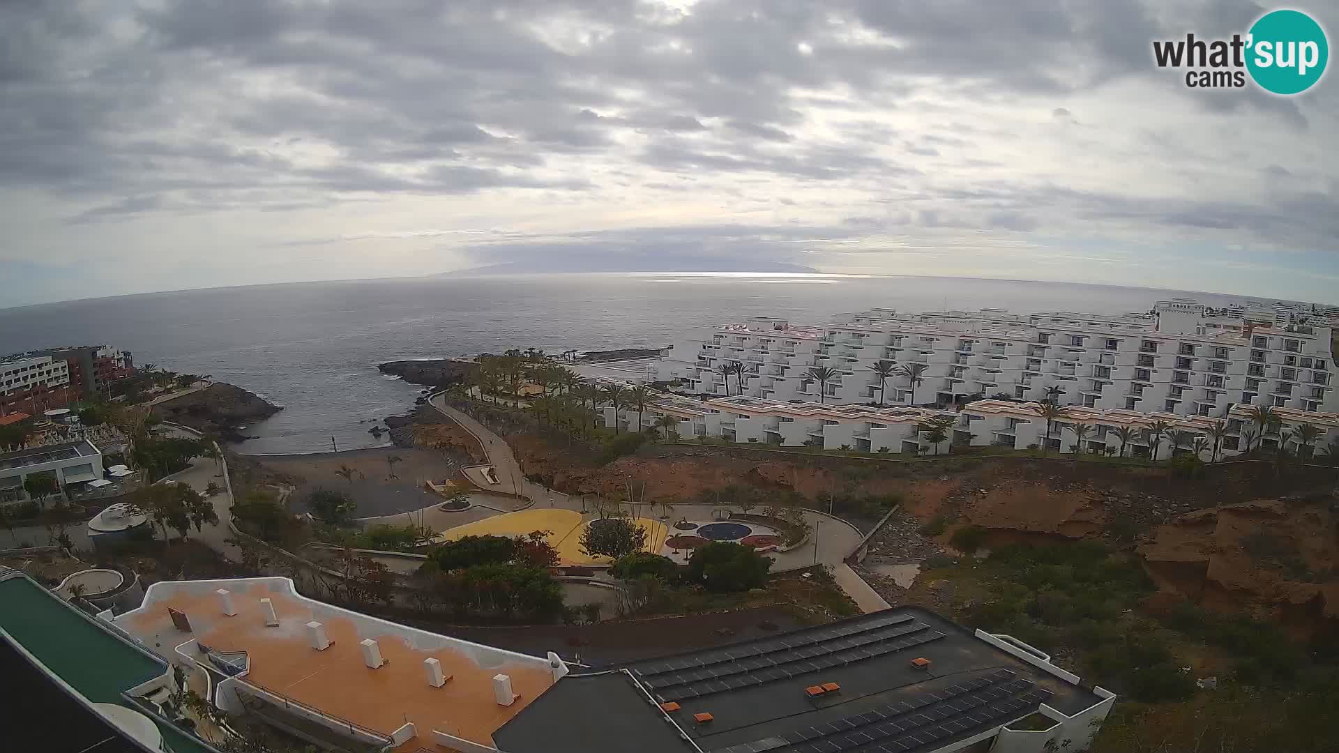 Webcam live spiaggia Las Galgas – Playa Paraiso – Isola La Gomera – Costa Adeje – Tenerife