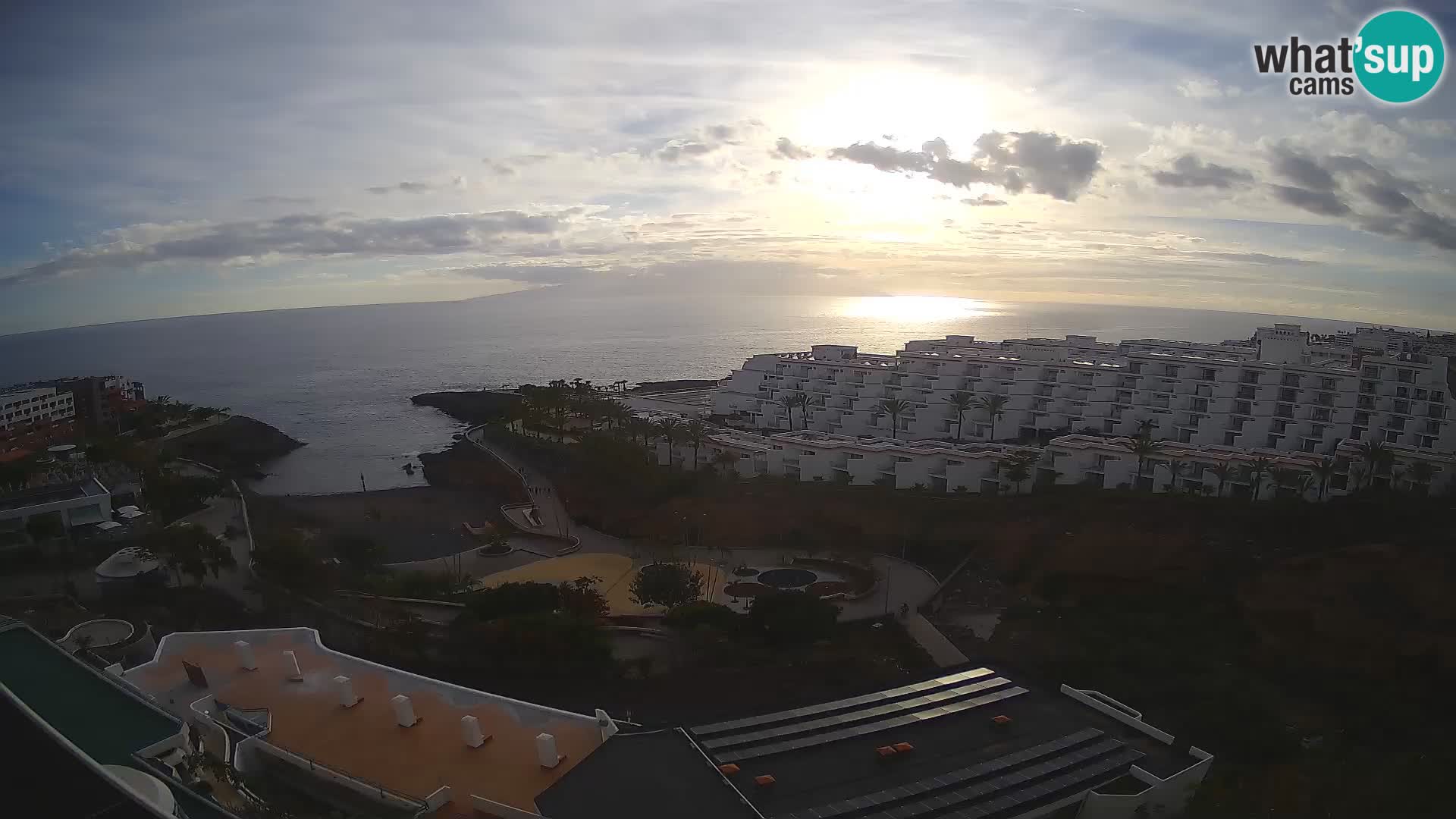 Web kamera uživo Playa de Las Galgas – Playa Paraiso – otok La Gomera – Costa Adeje – Tenerife