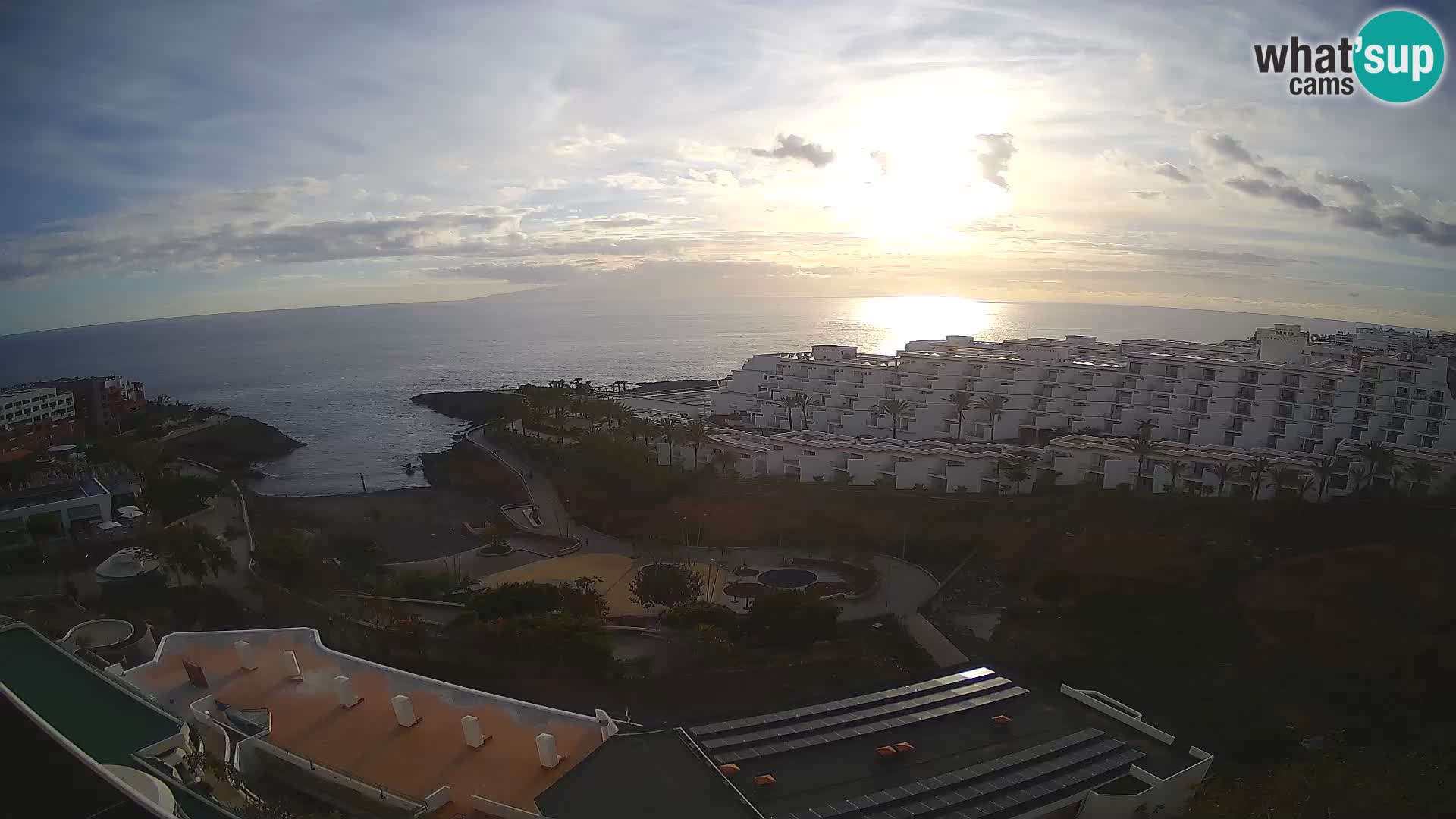 Live-Webcam Las Galgas Strand – Playa Paraiso – Insel La Gomera – Costa Adeje – Teneriffa