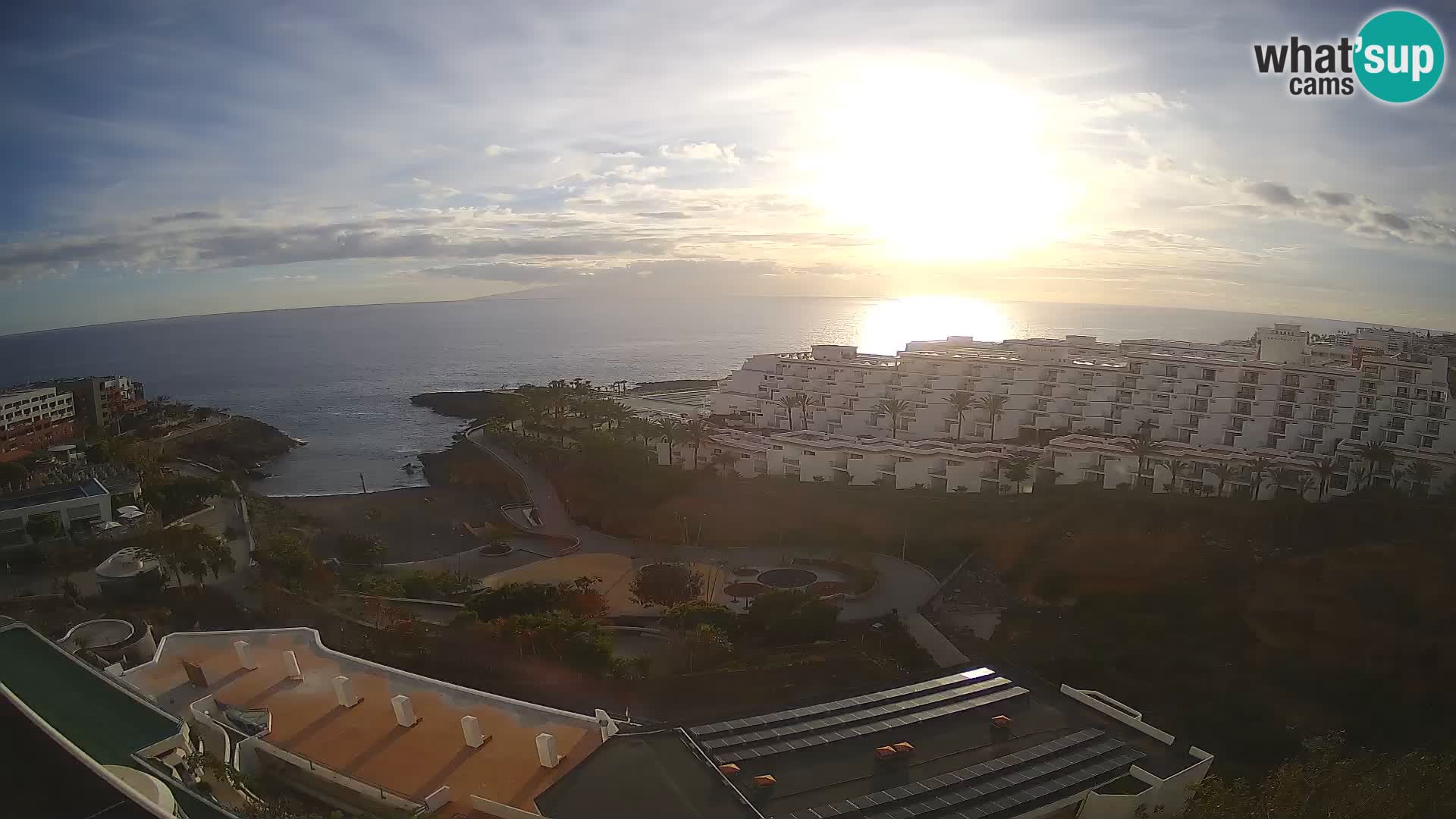 Web kamera uživo Playa de Las Galgas – Playa Paraiso – otok La Gomera – Costa Adeje – Tenerife