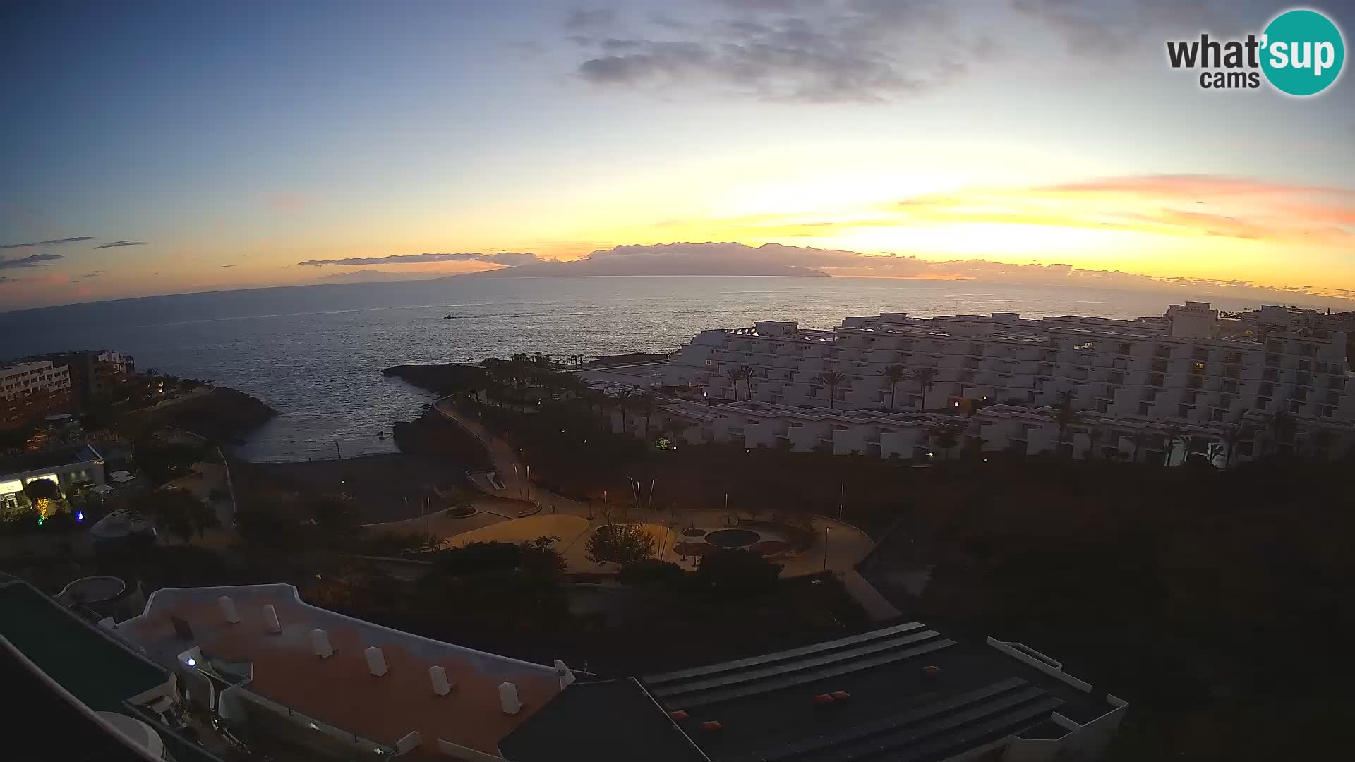 Webcam en direct Playa de Las Galgas – Playa Paraiso – île de La Gomera – Costa Adeje – Tenerife