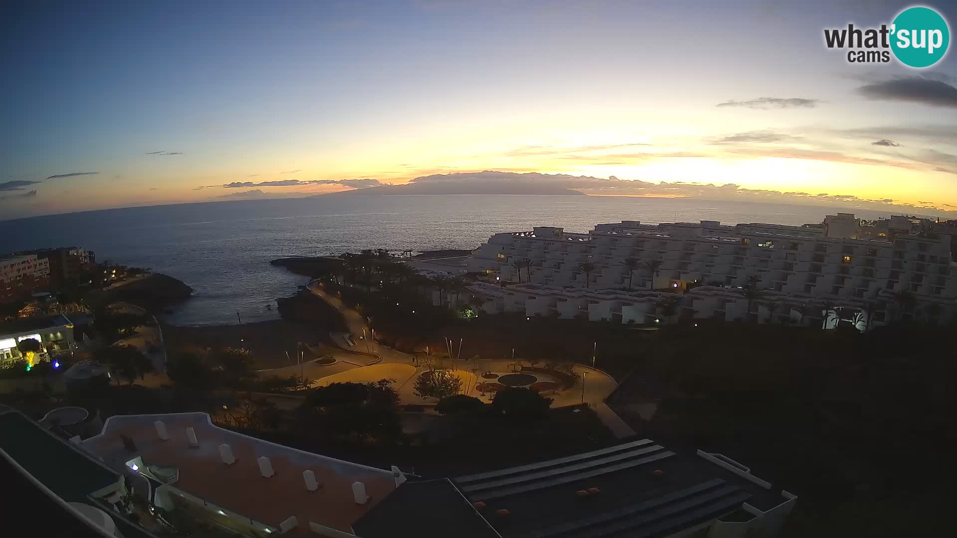 Webcam live spiaggia Las Galgas – Playa Paraiso – Isola La Gomera – Costa Adeje – Tenerife