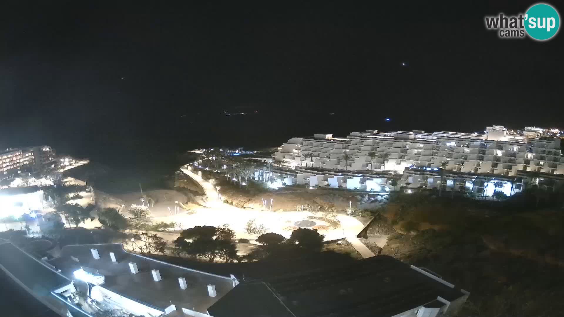 Live webcam Playa de Las Galgas – Playa Paraiso – La Gomera island – Adeje – Tenerife