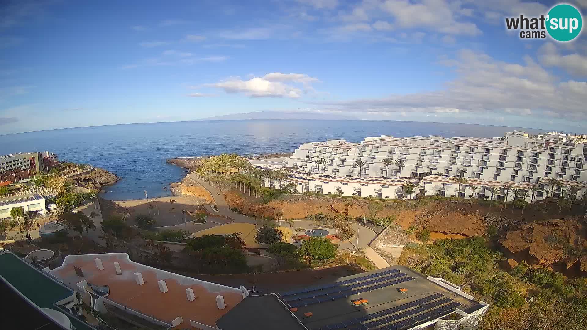Webcam en vivo Playa de Las Galgas – Playa Paraíso – Isla de La Gomera – Costa Adeje – Tenerife