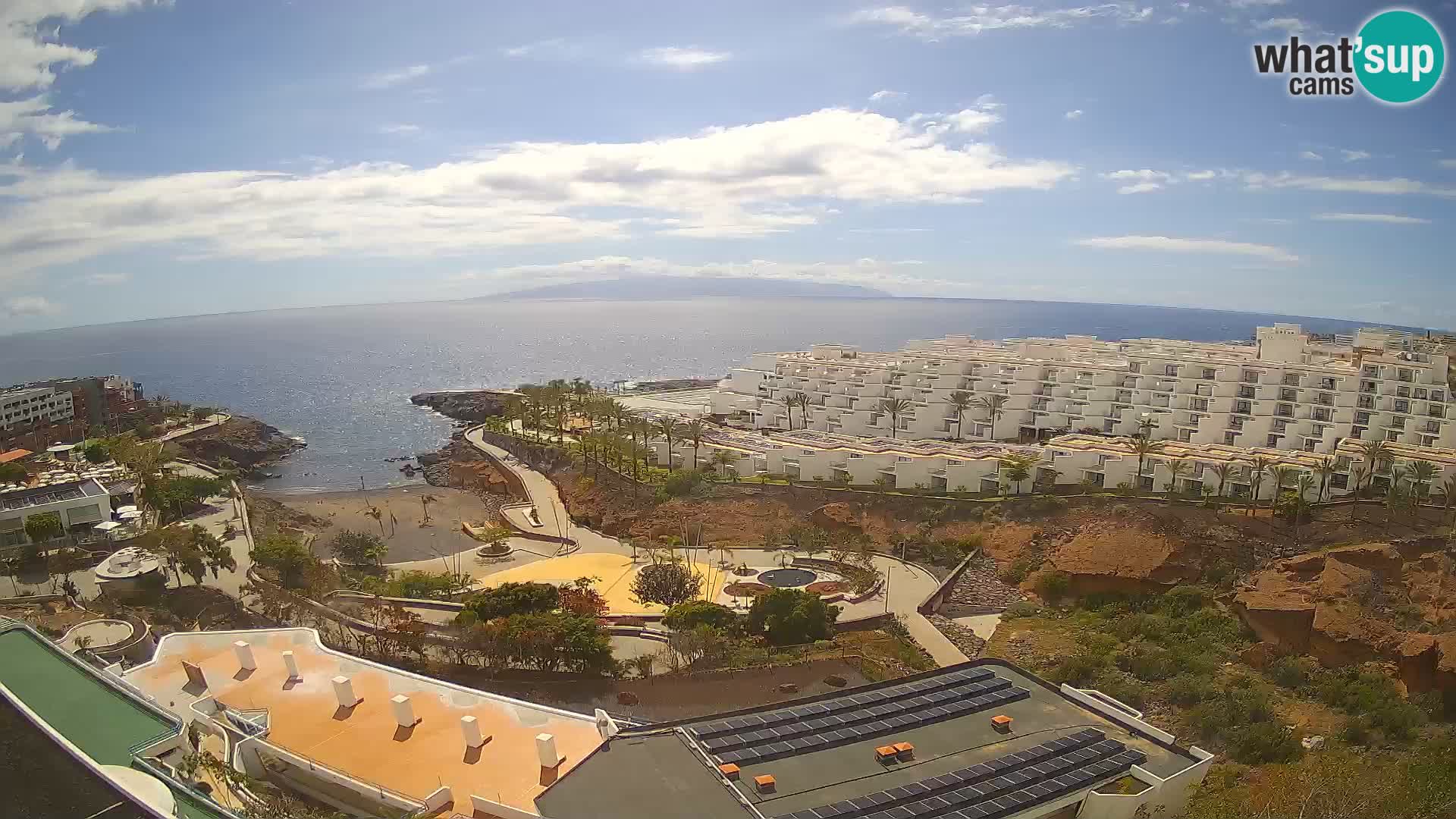Webcam en direct Playa de Las Galgas – Playa Paraiso – île de La Gomera – Costa Adeje – Tenerife