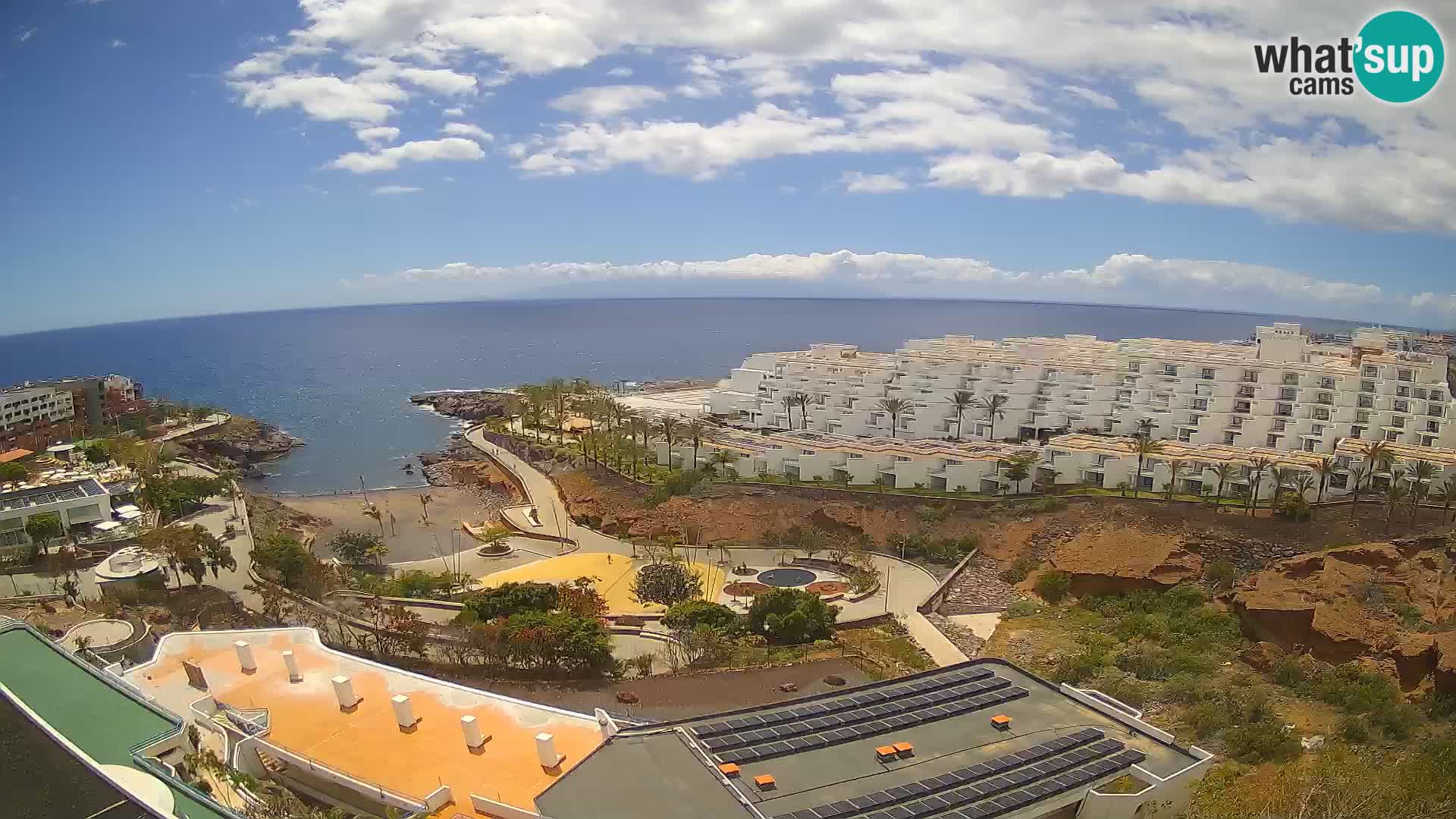 Live-Webcam Las Galgas Strand – Playa Paraiso – Insel La Gomera – Costa Adeje – Teneriffa