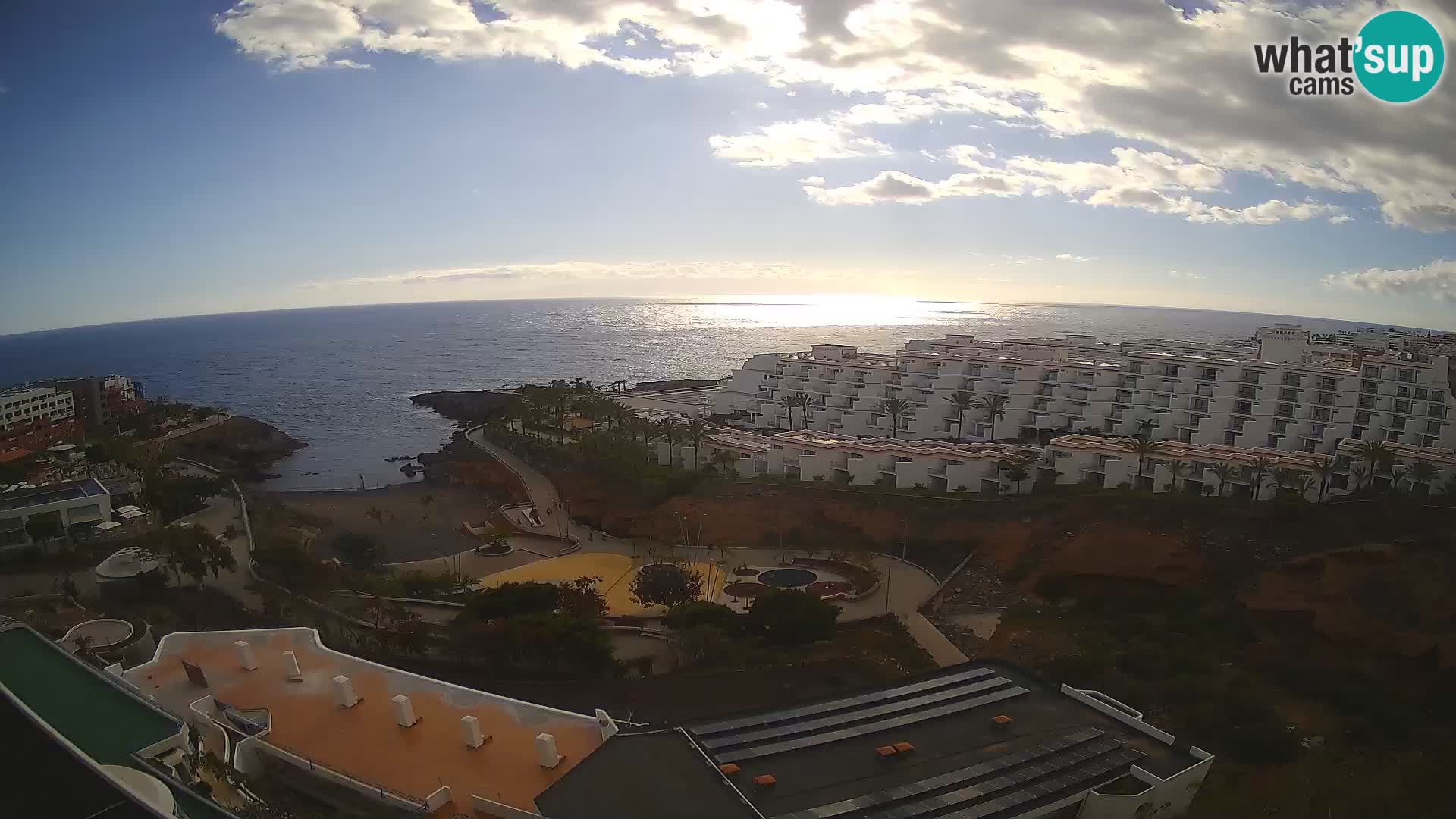 Web kamera uživo Playa de Las Galgas – Playa Paraiso – otok La Gomera – Costa Adeje – Tenerife