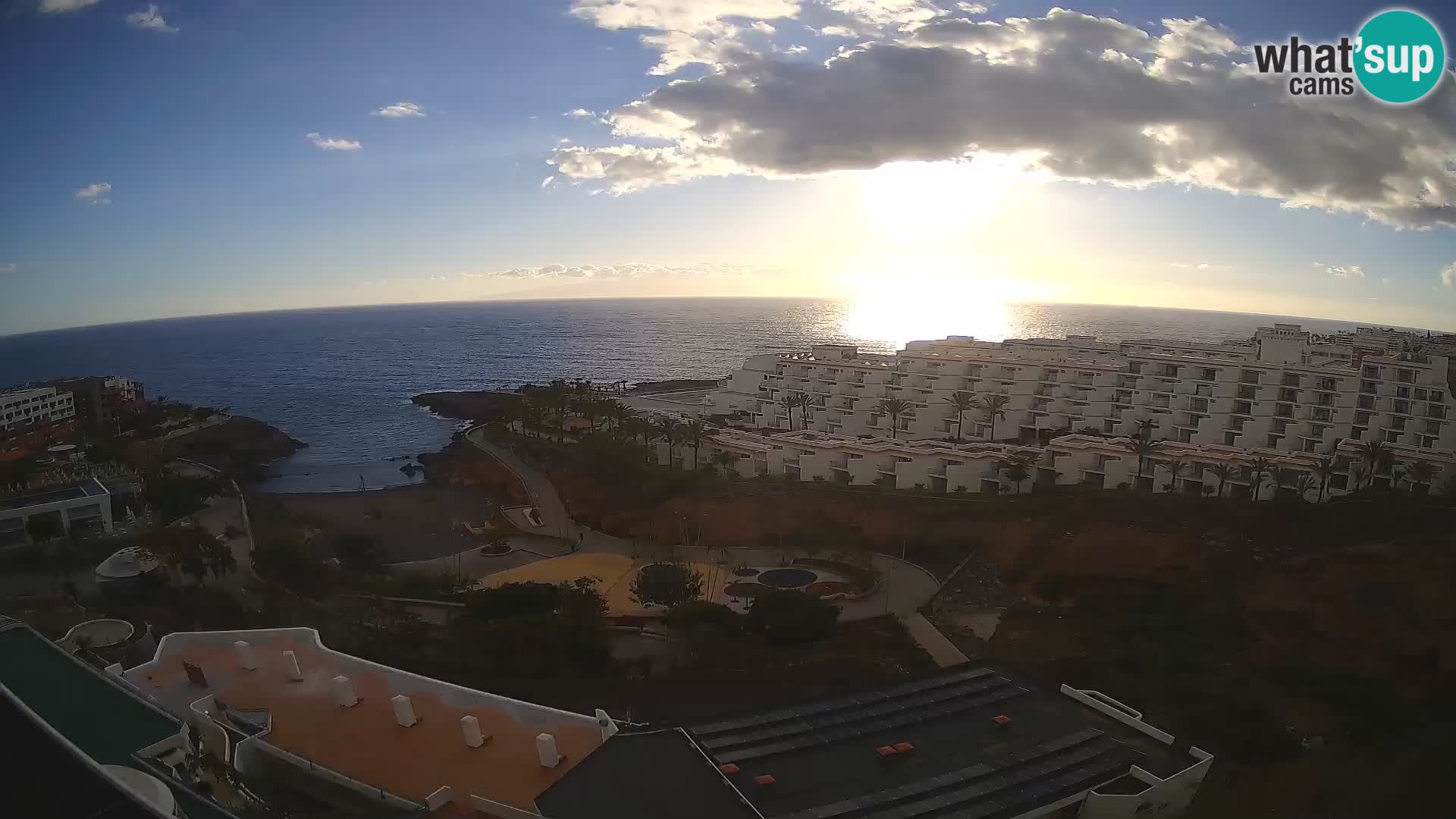Webcam en direct Playa de Las Galgas – Playa Paraiso – île de La Gomera – Costa Adeje – Tenerife