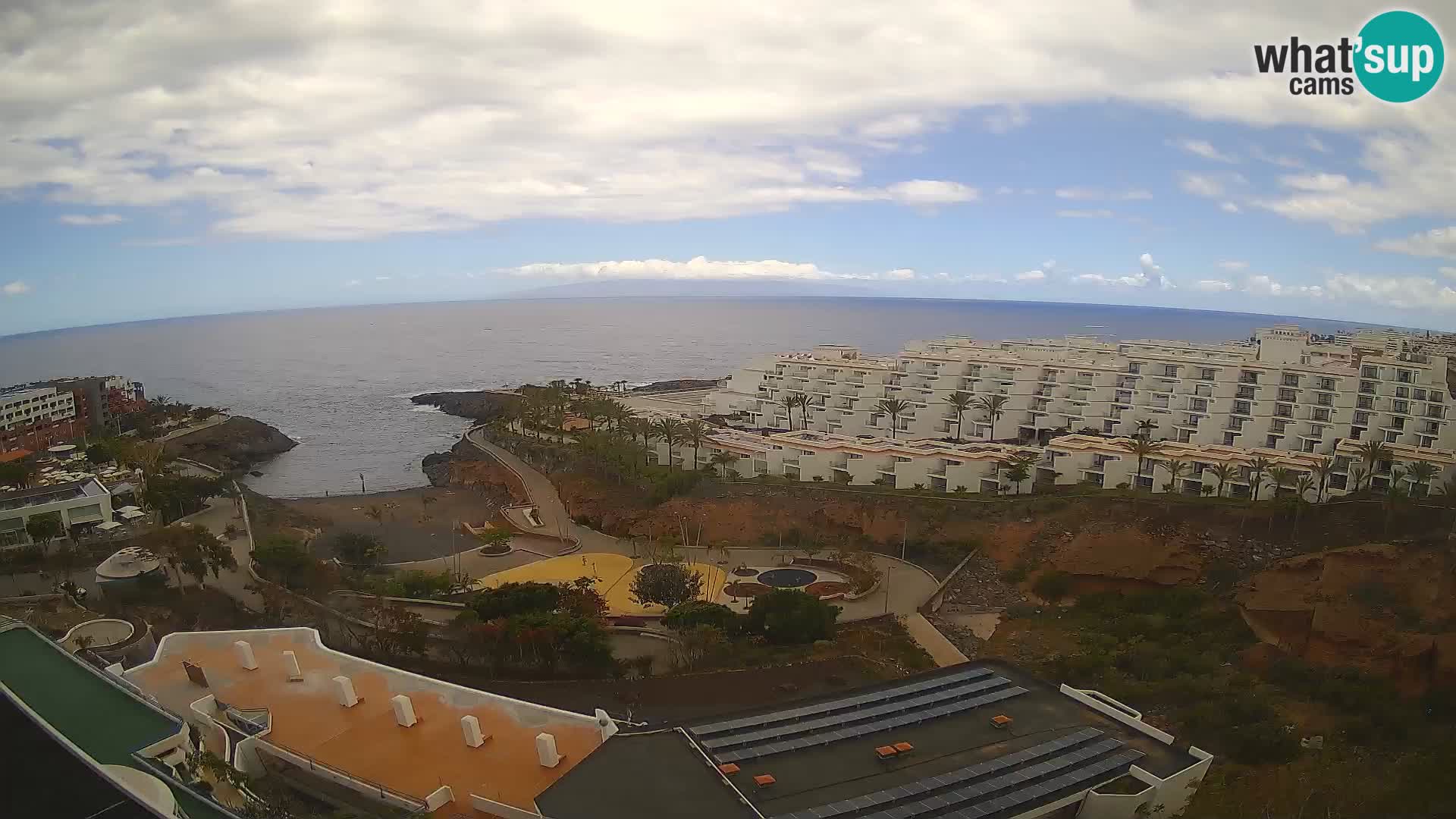 Webcam live spiaggia Las Galgas – Playa Paraiso – Isola La Gomera – Costa Adeje – Tenerife