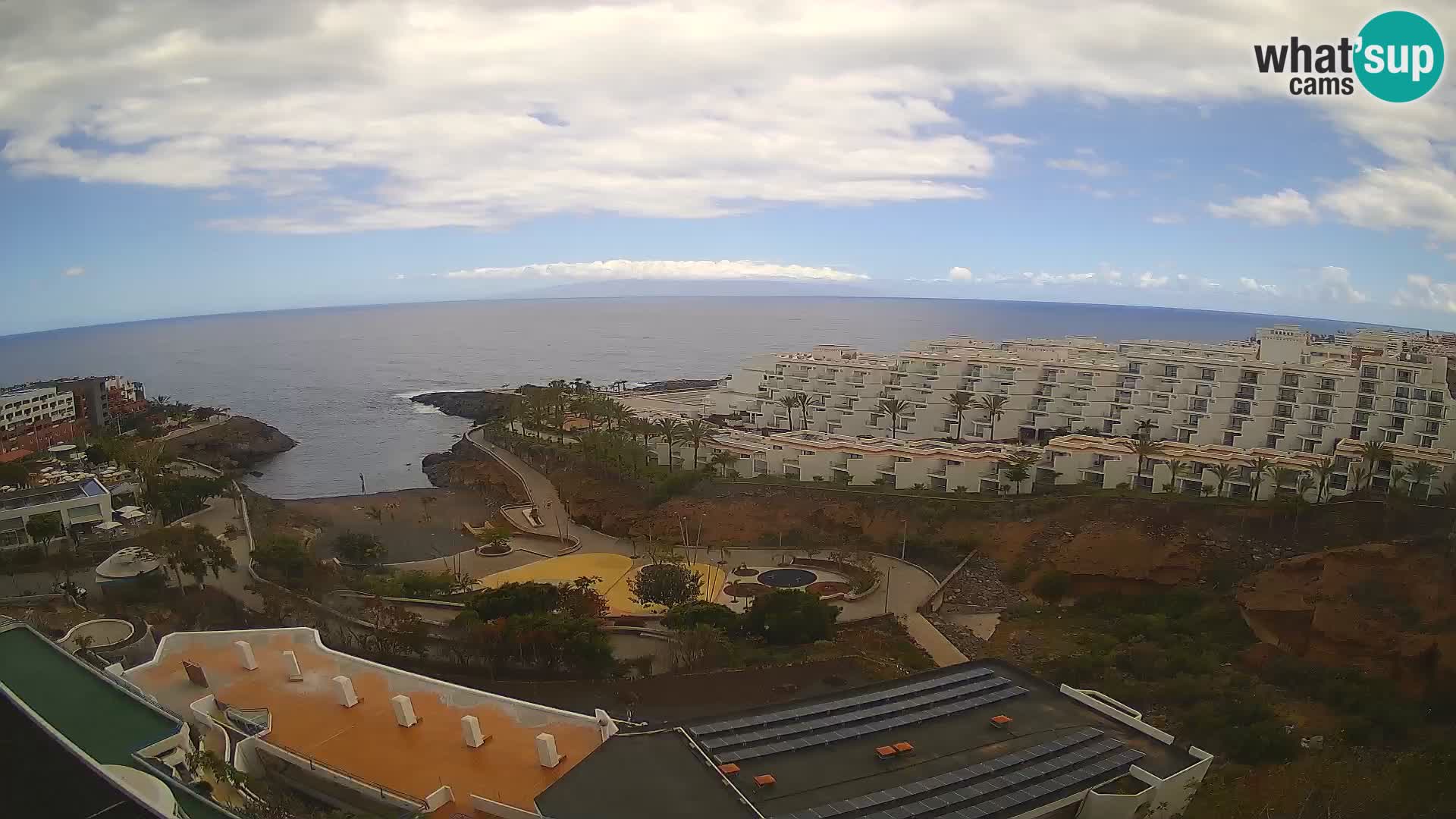Webcam en direct Playa de Las Galgas – Playa Paraiso – île de La Gomera – Costa Adeje – Tenerife