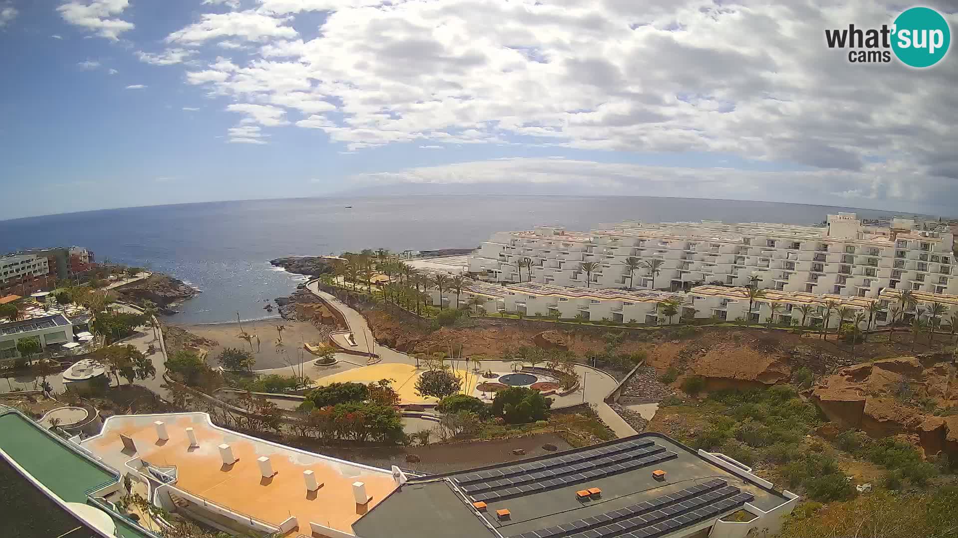 Webcam en direct Playa de Las Galgas – Playa Paraiso – île de La Gomera – Costa Adeje – Tenerife