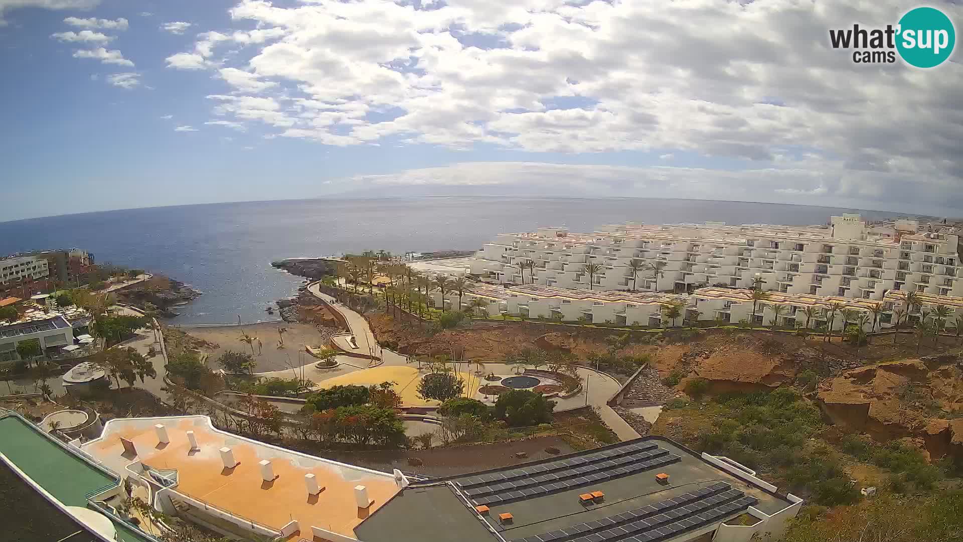 Live-Webcam Las Galgas Strand – Playa Paraiso – Insel La Gomera – Costa Adeje – Teneriffa