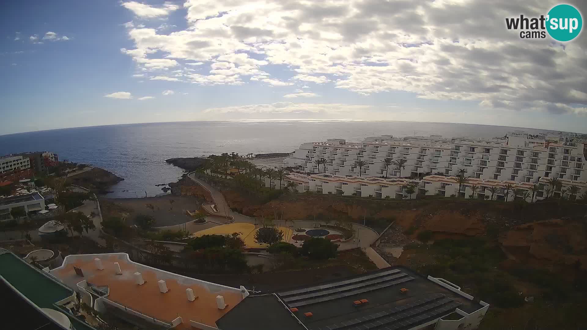 Webcam en vivo Playa de Las Galgas – Playa Paraíso – Isla de La Gomera – Costa Adeje – Tenerife