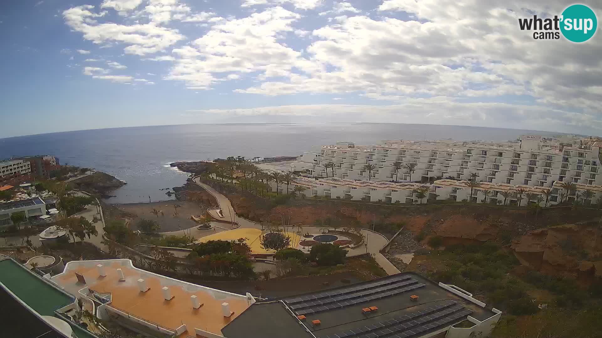 Live-Webcam Las Galgas Strand – Playa Paraiso – Insel La Gomera – Costa Adeje – Teneriffa