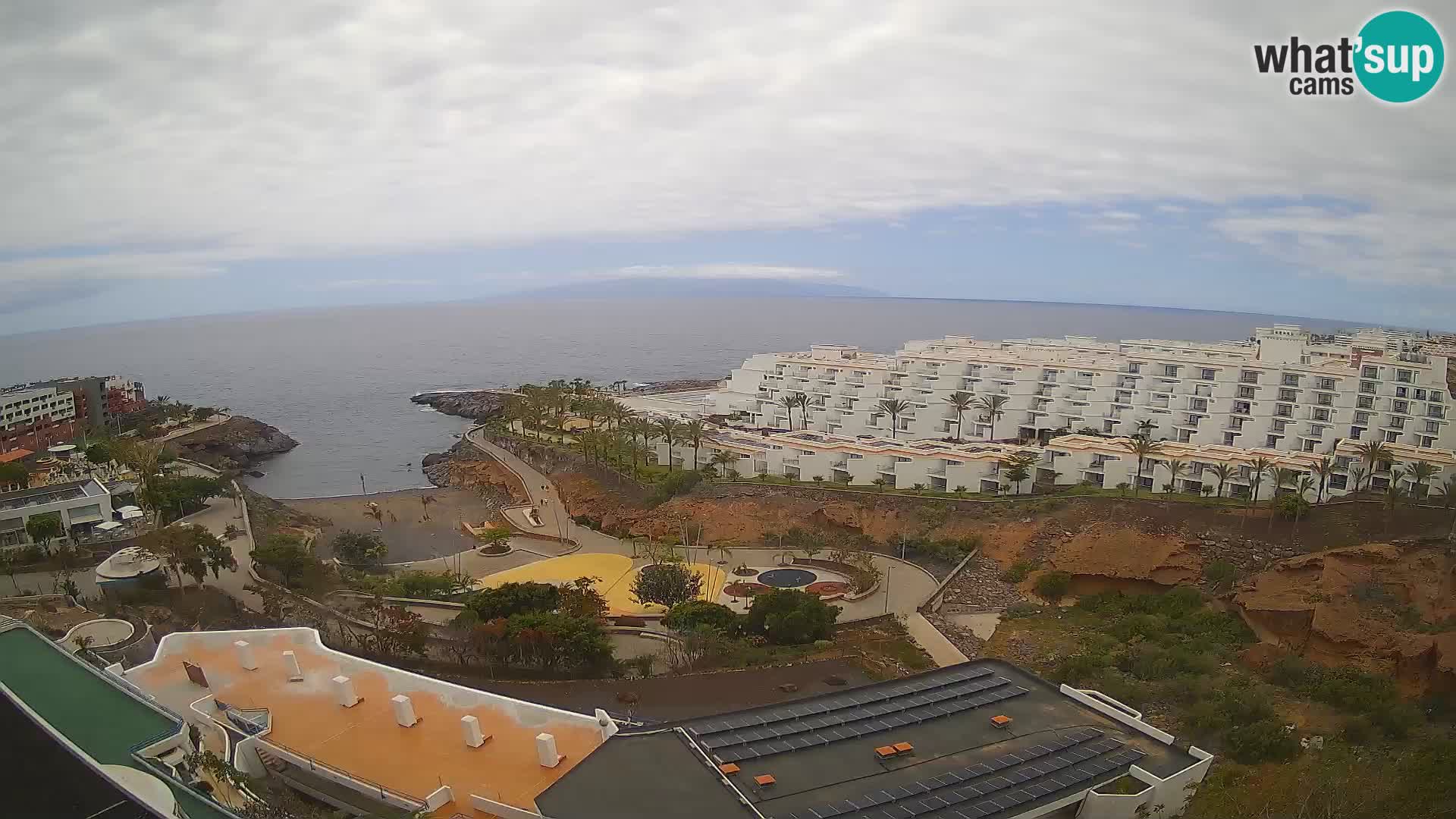 Webcam en vivo Playa de Las Galgas – Playa Paraíso – Isla de La Gomera – Costa Adeje – Tenerife
