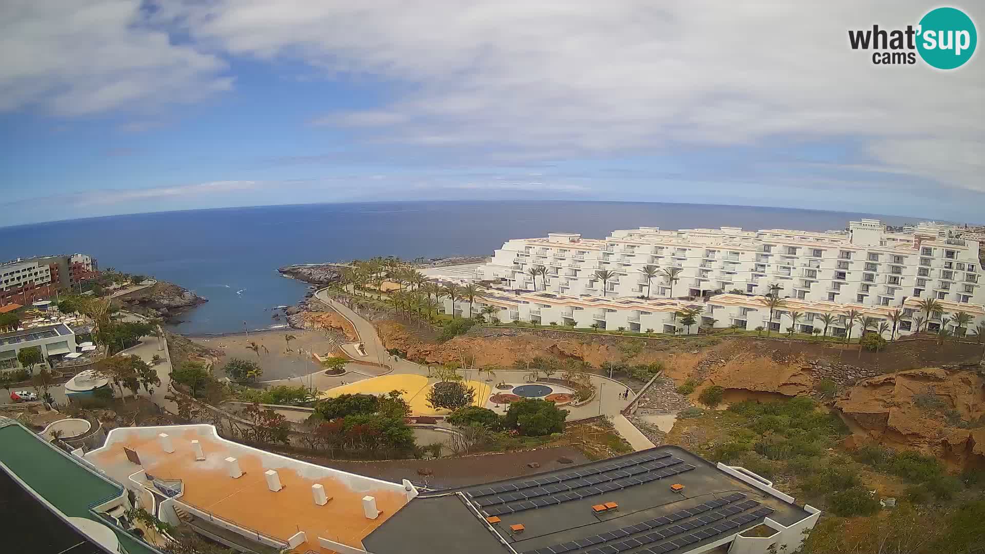 Live-Webcam Las Galgas Strand – Playa Paraiso – Insel La Gomera – Costa Adeje – Teneriffa