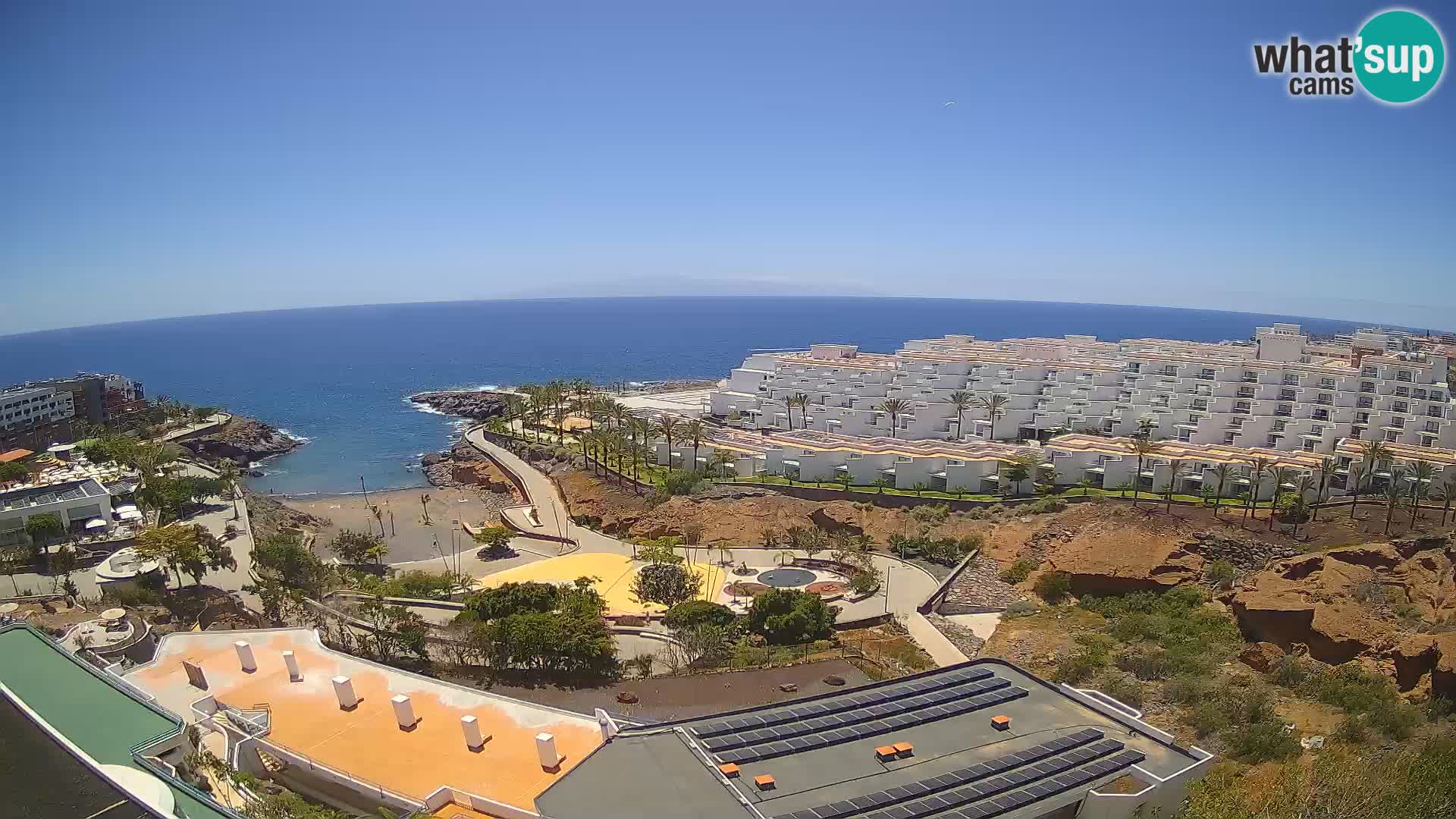 Live-Webcam Las Galgas Strand – Playa Paraiso – Insel La Gomera – Costa Adeje – Teneriffa