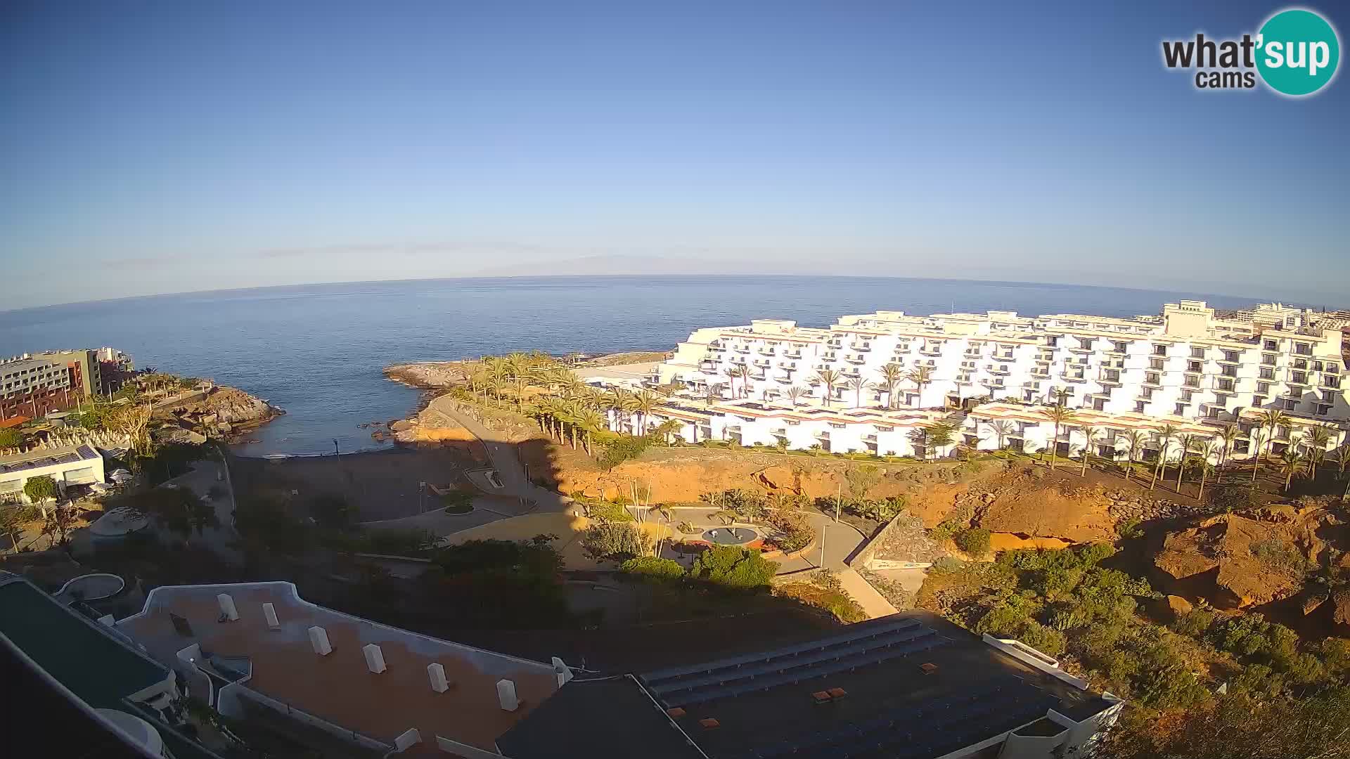 Webcam live spiaggia Las Galgas – Playa Paraiso – Isola La Gomera – Costa Adeje – Tenerife