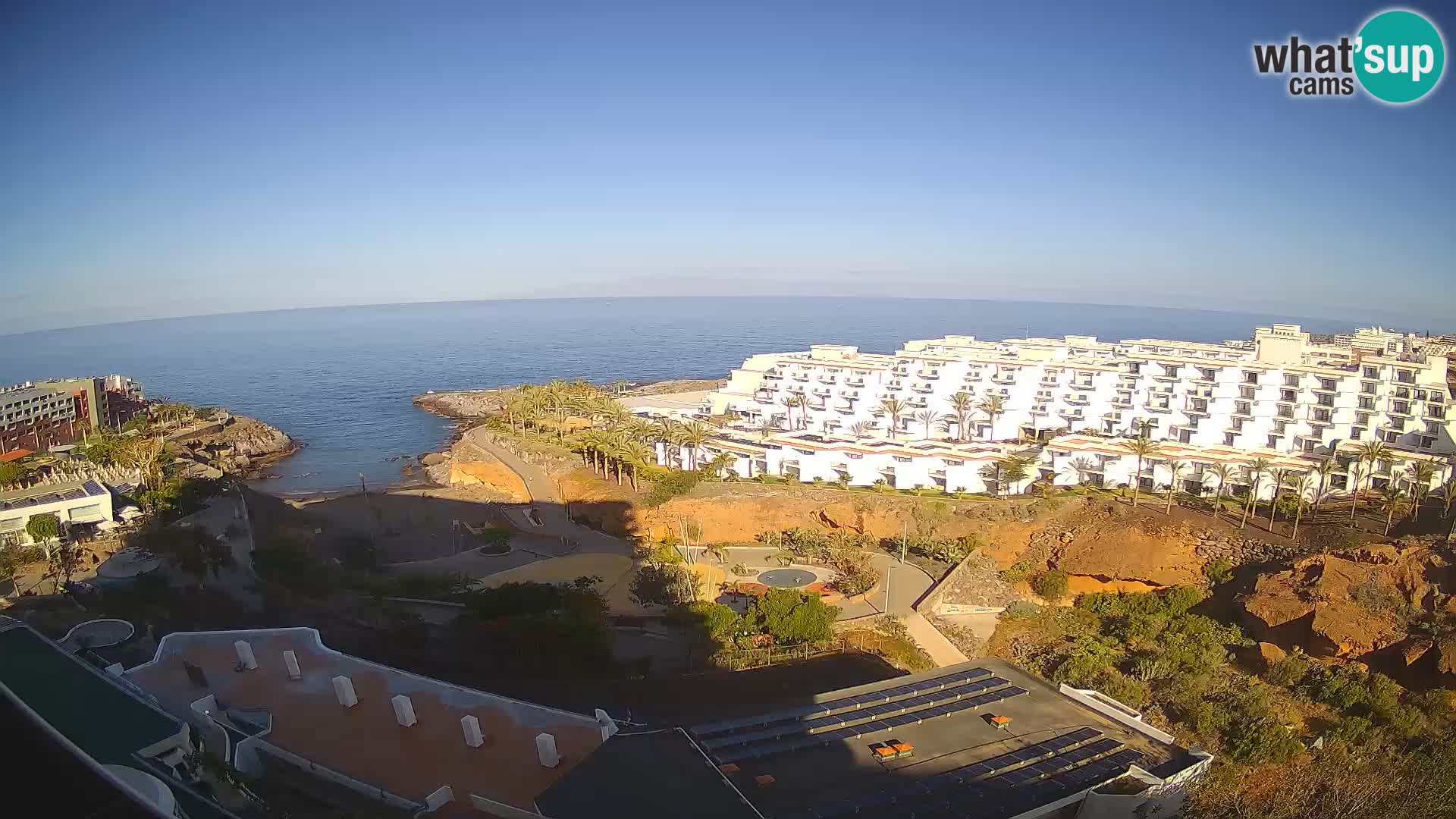 Webcam live spiaggia Las Galgas – Playa Paraiso – Isola La Gomera – Costa Adeje – Tenerife