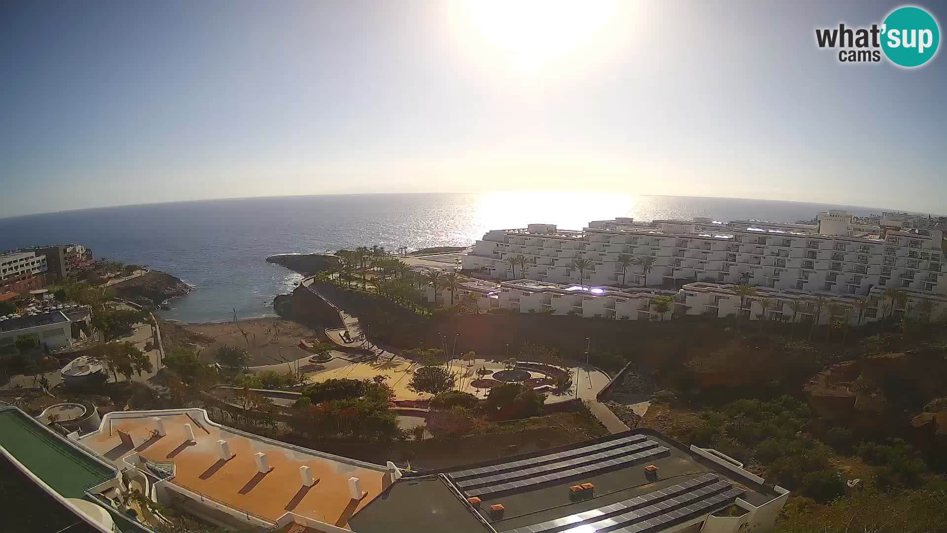 Webcam en vivo Playa de Las Galgas – Playa Paraíso – Isla de La Gomera – Costa Adeje – Tenerife