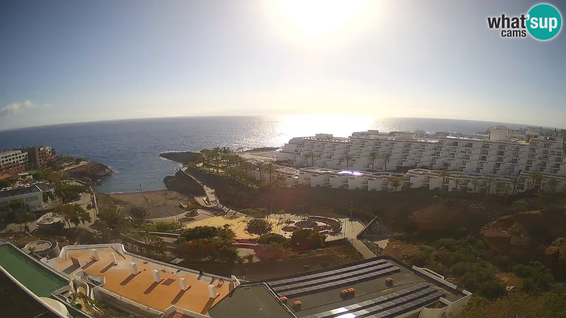 Web kamera uživo Playa de Las Galgas – Playa Paraiso – otok La Gomera – Costa Adeje – Tenerife