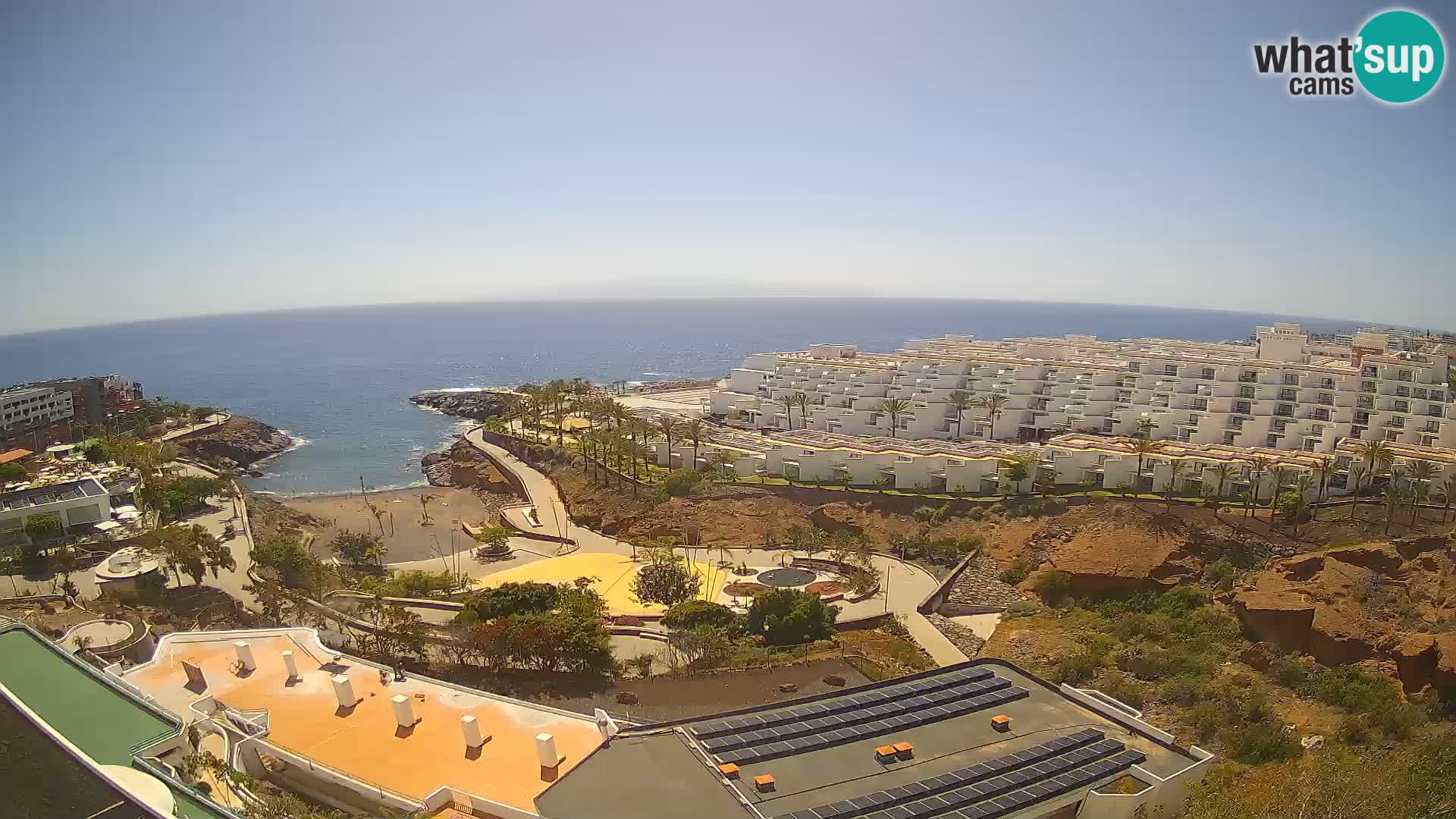 Live-Webcam Las Galgas Strand – Playa Paraiso – Insel La Gomera – Costa Adeje – Teneriffa