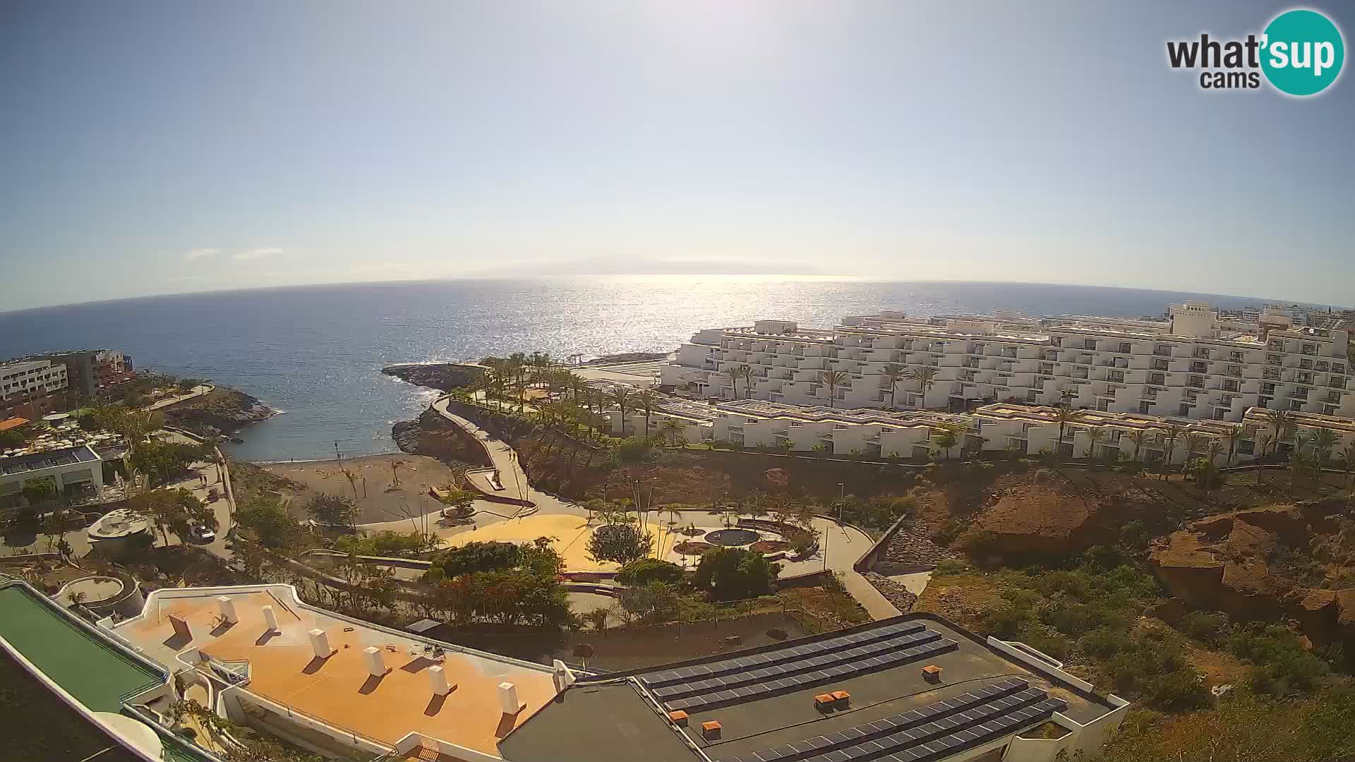 Live-Webcam Las Galgas Strand – Playa Paraiso – Insel La Gomera – Costa Adeje – Teneriffa