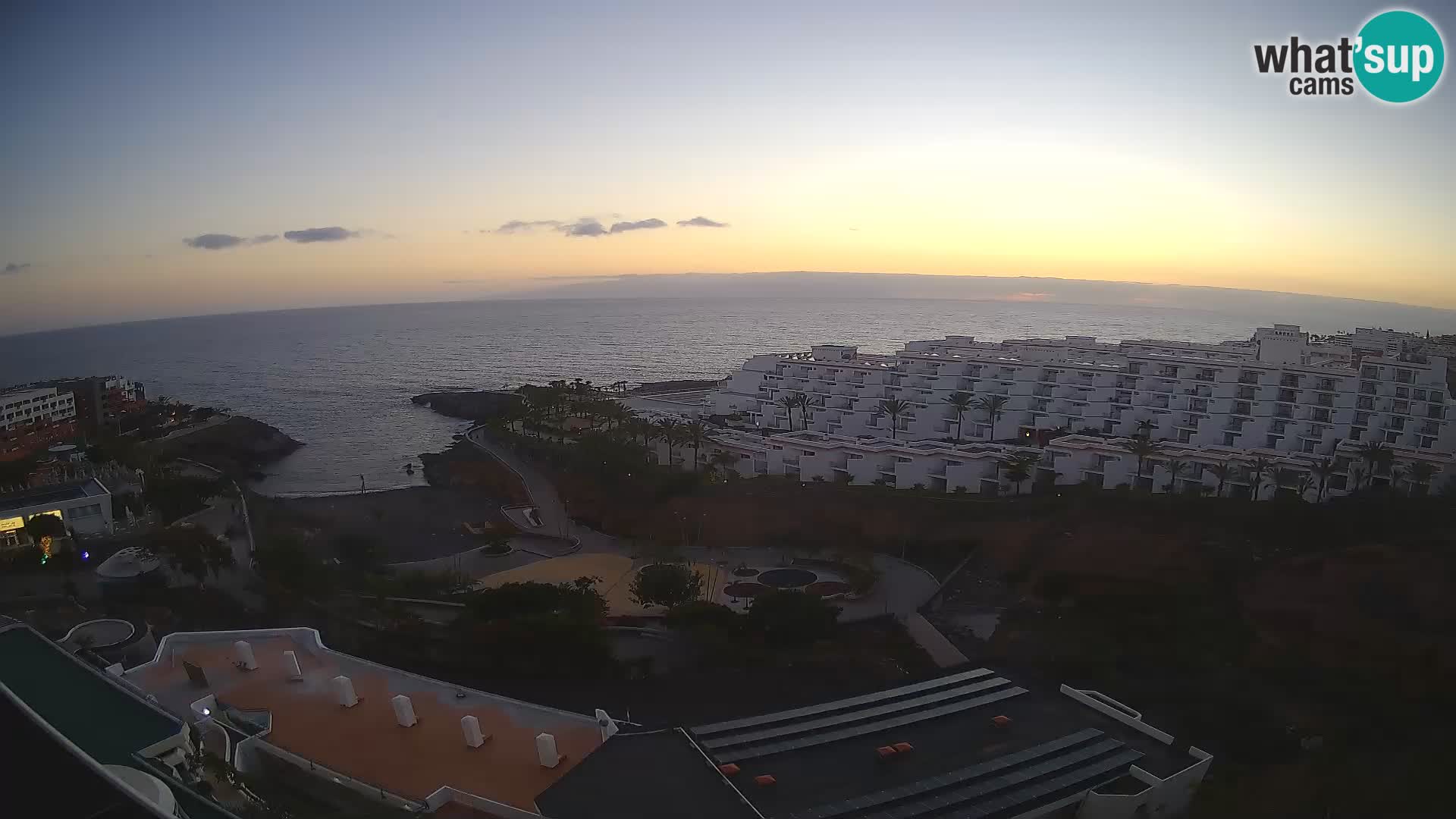 Live-Webcam Las Galgas Strand – Playa Paraiso – Insel La Gomera – Costa Adeje – Teneriffa