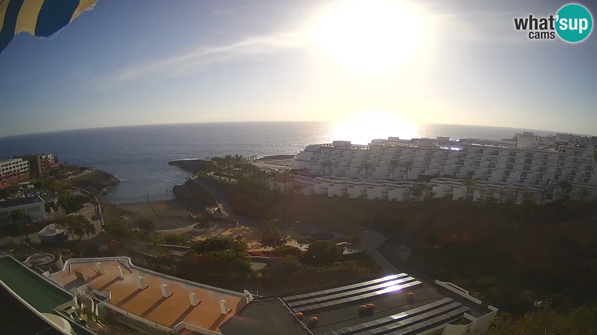 Live-Webcam Las Galgas Strand – Playa Paraiso – Insel La Gomera – Costa Adeje – Teneriffa