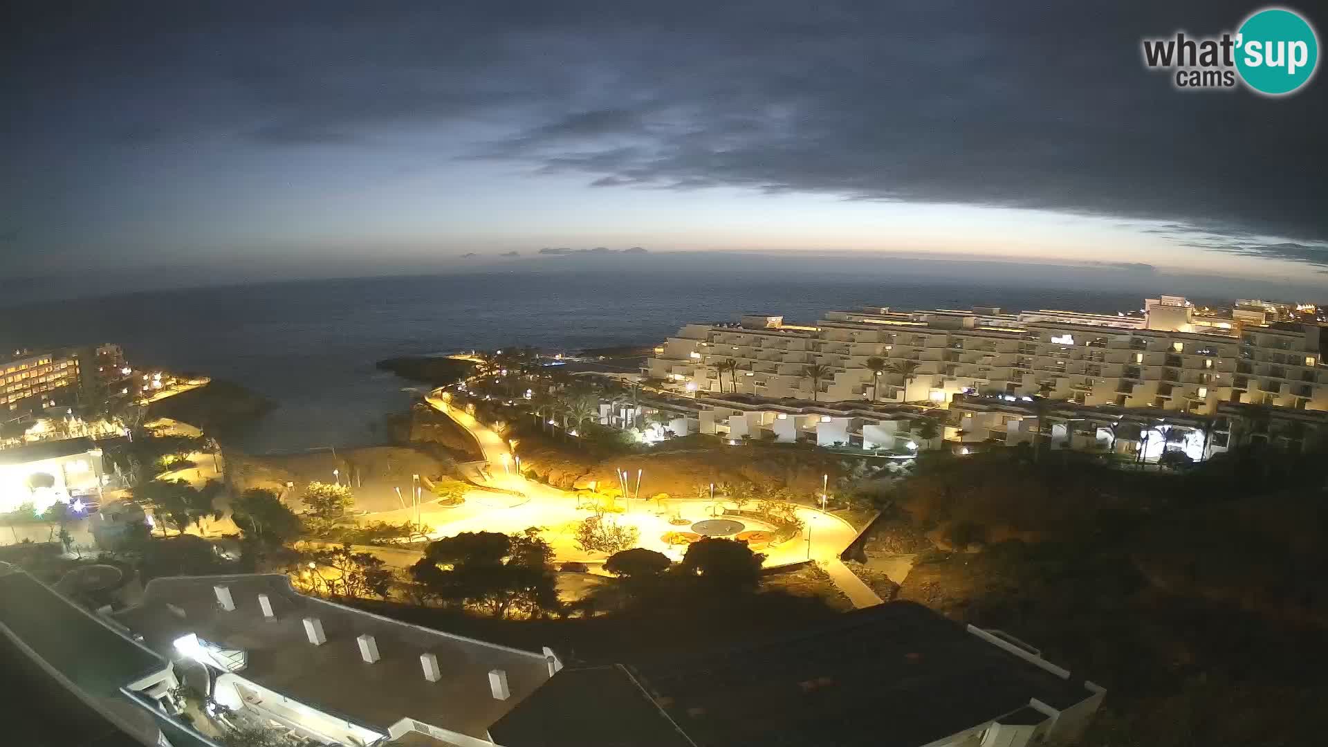 Live-Webcam Las Galgas Strand – Playa Paraiso – Insel La Gomera – Costa Adeje – Teneriffa