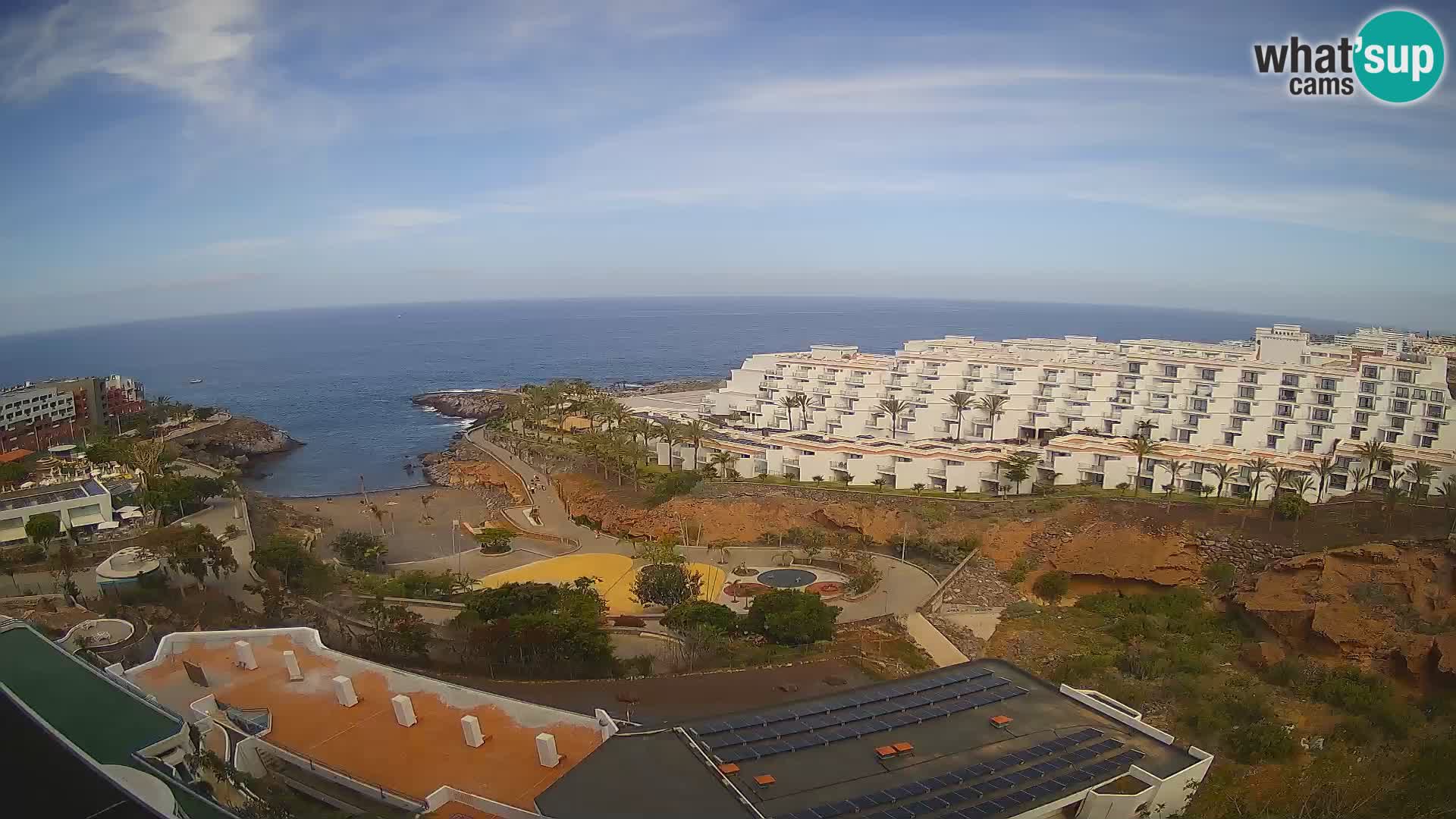 Webcam en direct Playa de Las Galgas – Playa Paraiso – île de La Gomera – Costa Adeje – Tenerife