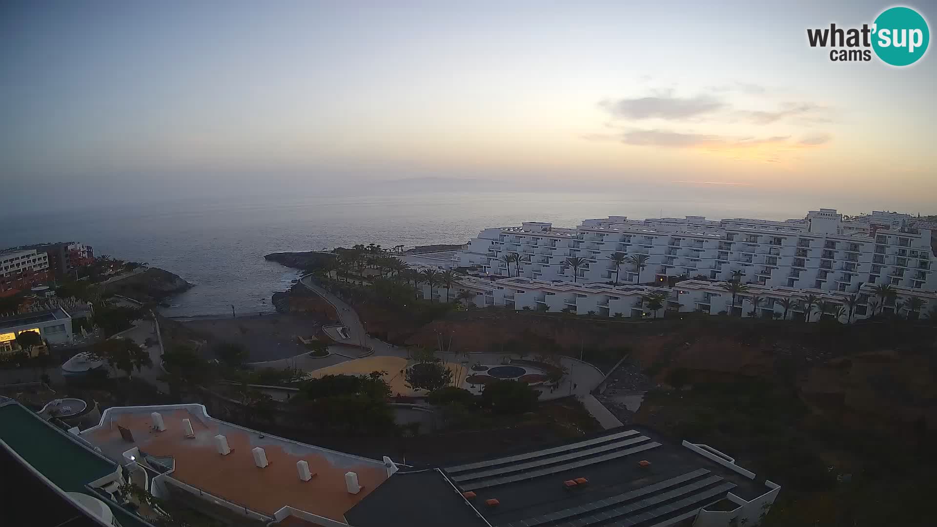 Webcam en vivo Playa de Las Galgas – Playa Paraíso – Isla de La Gomera – Costa Adeje – Tenerife