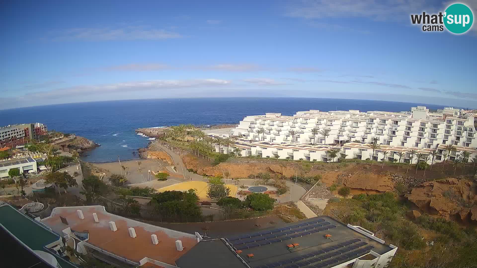 Webcam en direct Playa de Las Galgas – Playa Paraiso – île de La Gomera – Costa Adeje – Tenerife