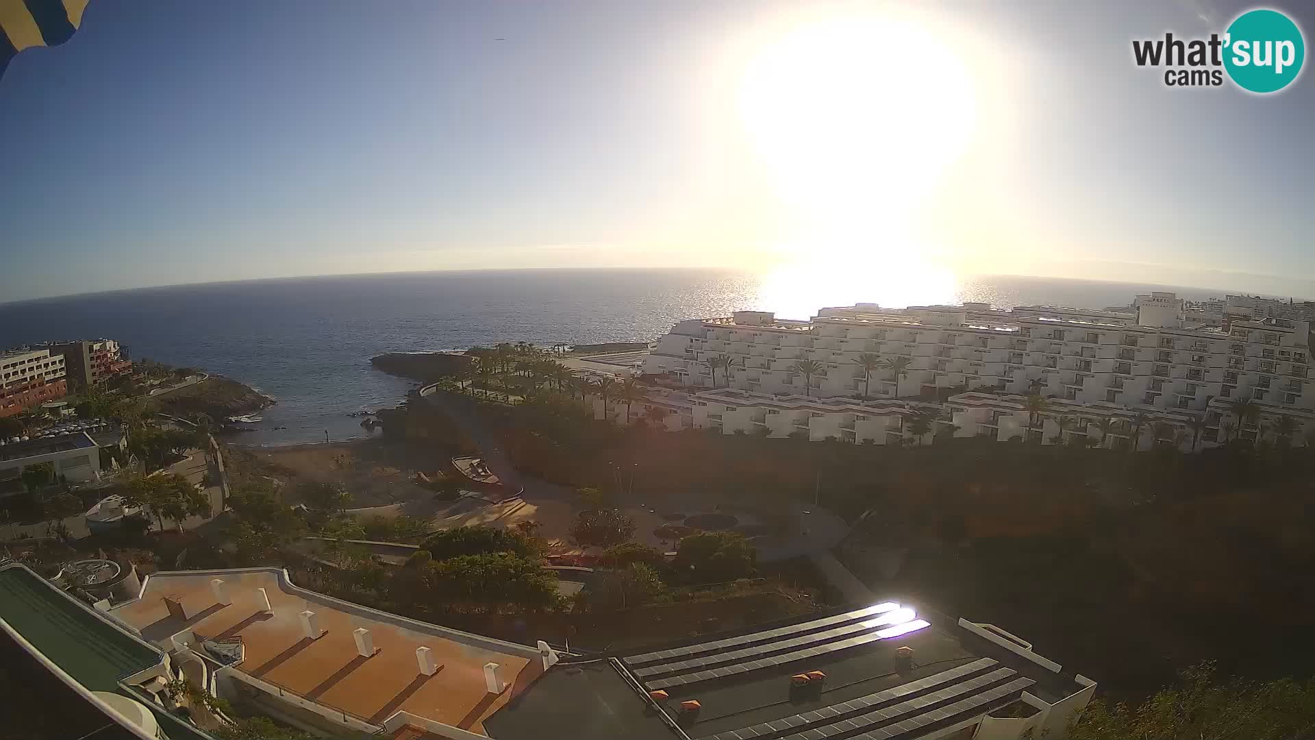 Live-Webcam Las Galgas Strand – Playa Paraiso – Insel La Gomera – Costa Adeje – Teneriffa