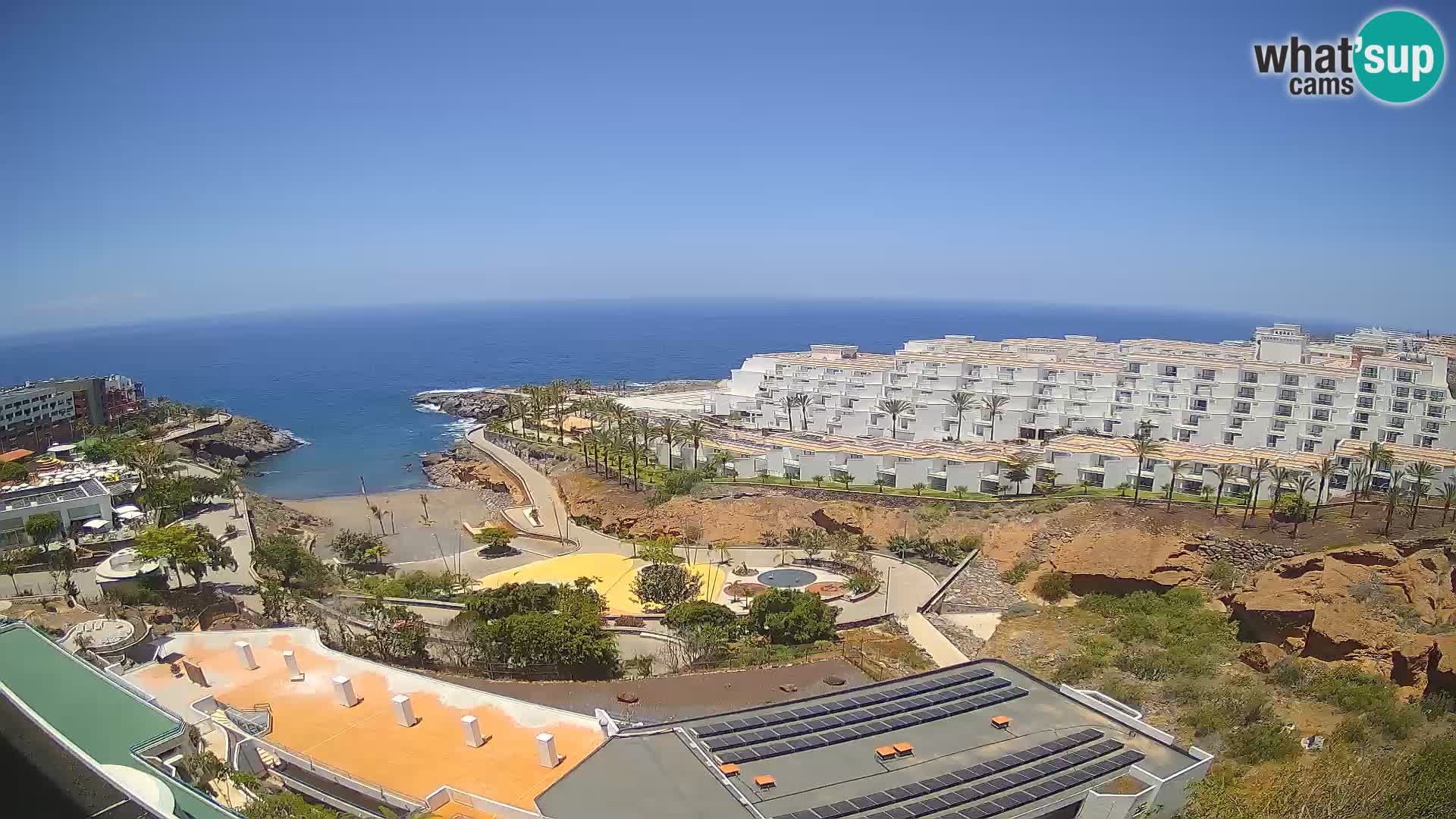 Web kamera uživo Playa de Las Galgas – Playa Paraiso – otok La Gomera – Costa Adeje – Tenerife