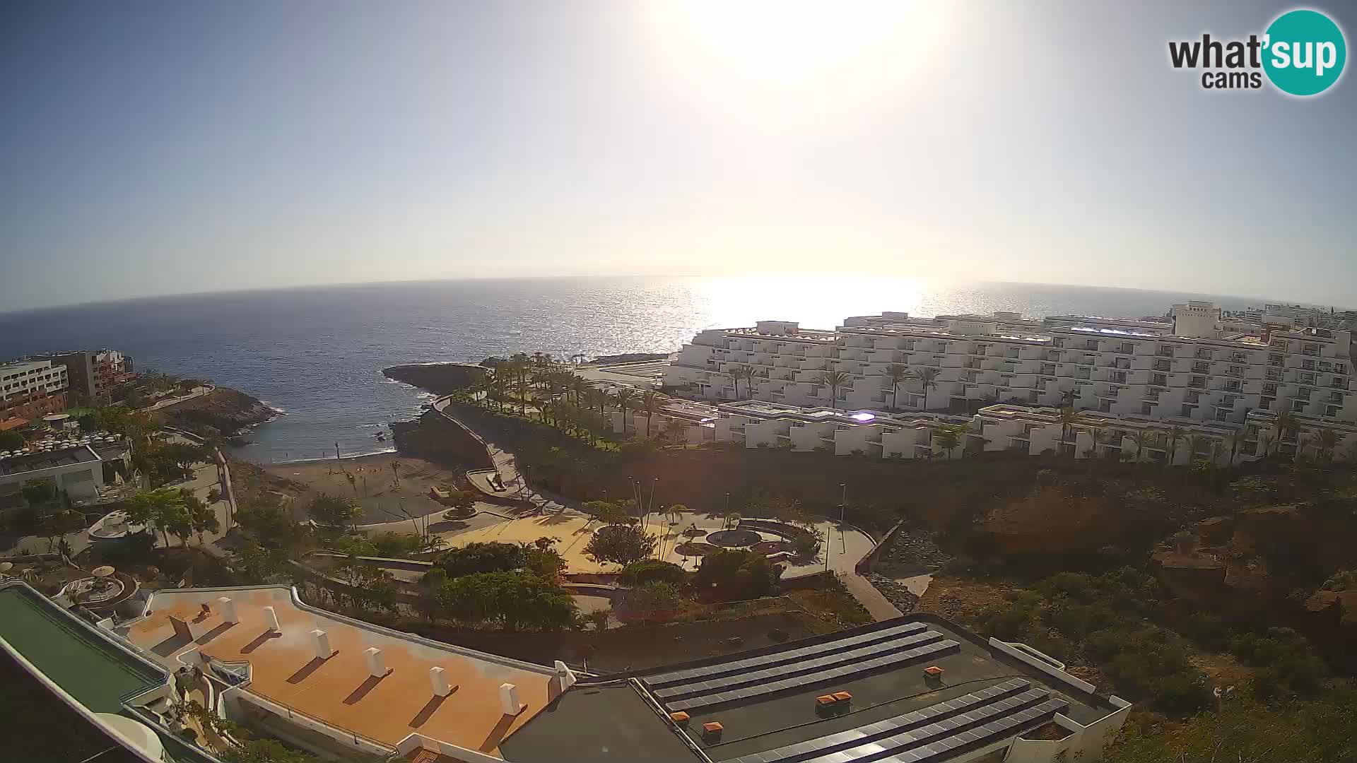 Webcam en direct Playa de Las Galgas – Playa Paraiso – île de La Gomera – Costa Adeje – Tenerife