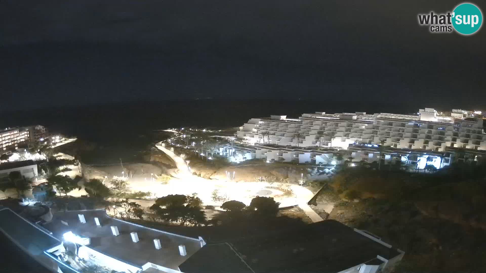 Spletna kamera v živo Las Galgas plaža – Playa Paraiso – otok La Gomera – Costa Adeje – Tenerife
