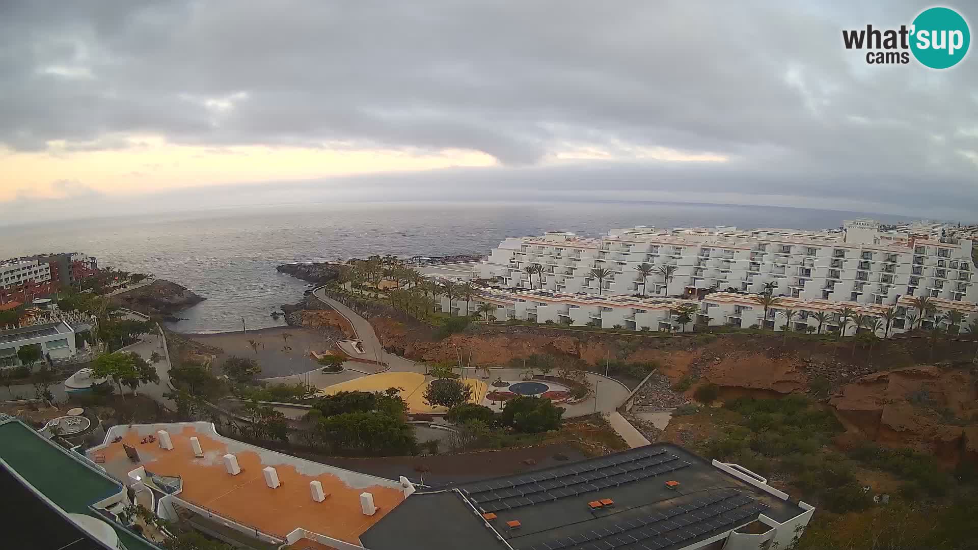 Live-Webcam Las Galgas Strand – Playa Paraiso – Insel La Gomera – Costa Adeje – Teneriffa