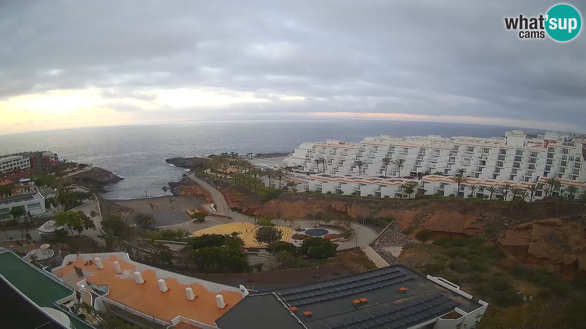 Webcam en direct Playa de Las Galgas – Playa Paraiso – île de La Gomera – Costa Adeje – Tenerife