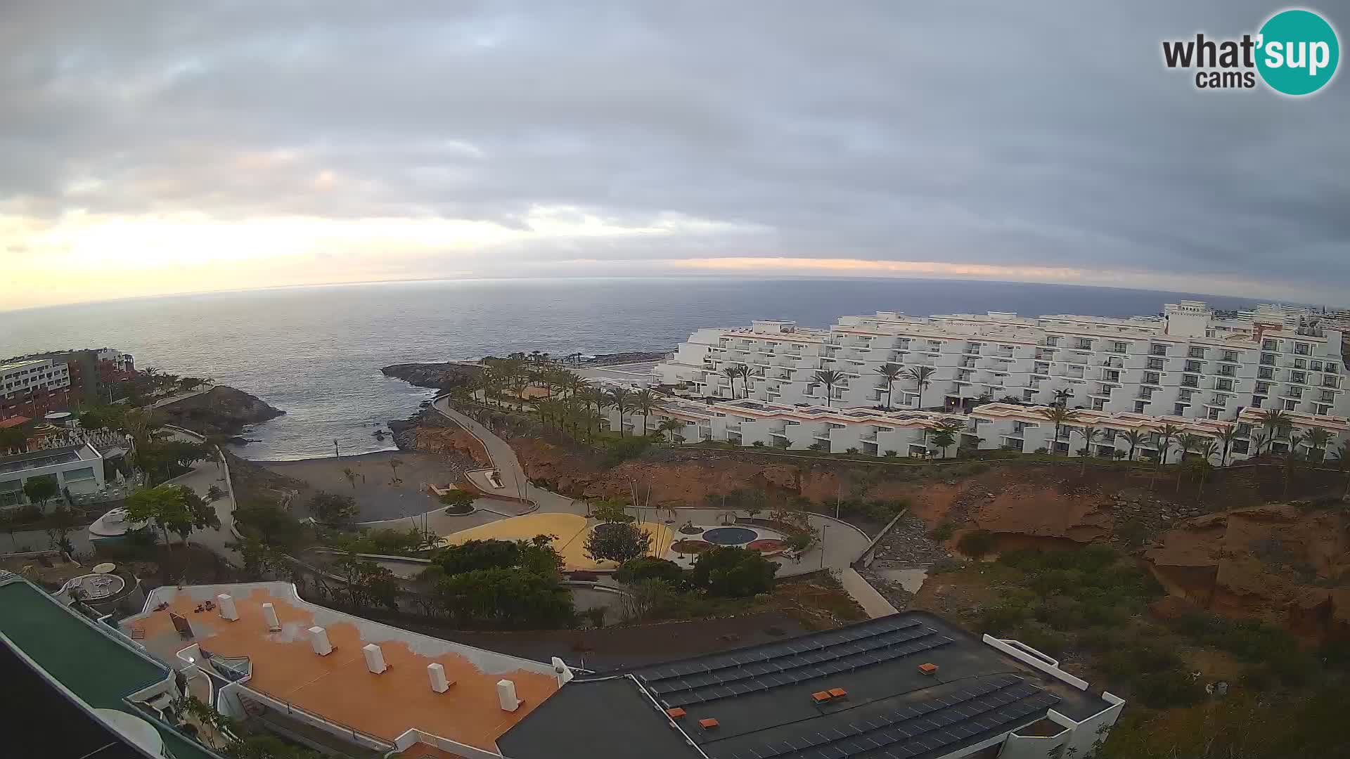 Live-Webcam Las Galgas Strand – Playa Paraiso – Insel La Gomera – Costa Adeje – Teneriffa