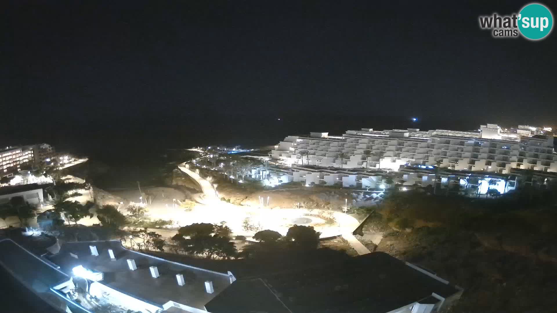 Live webcam Playa de Las Galgas – Playa Paraiso – La Gomera island – Adeje – Tenerife