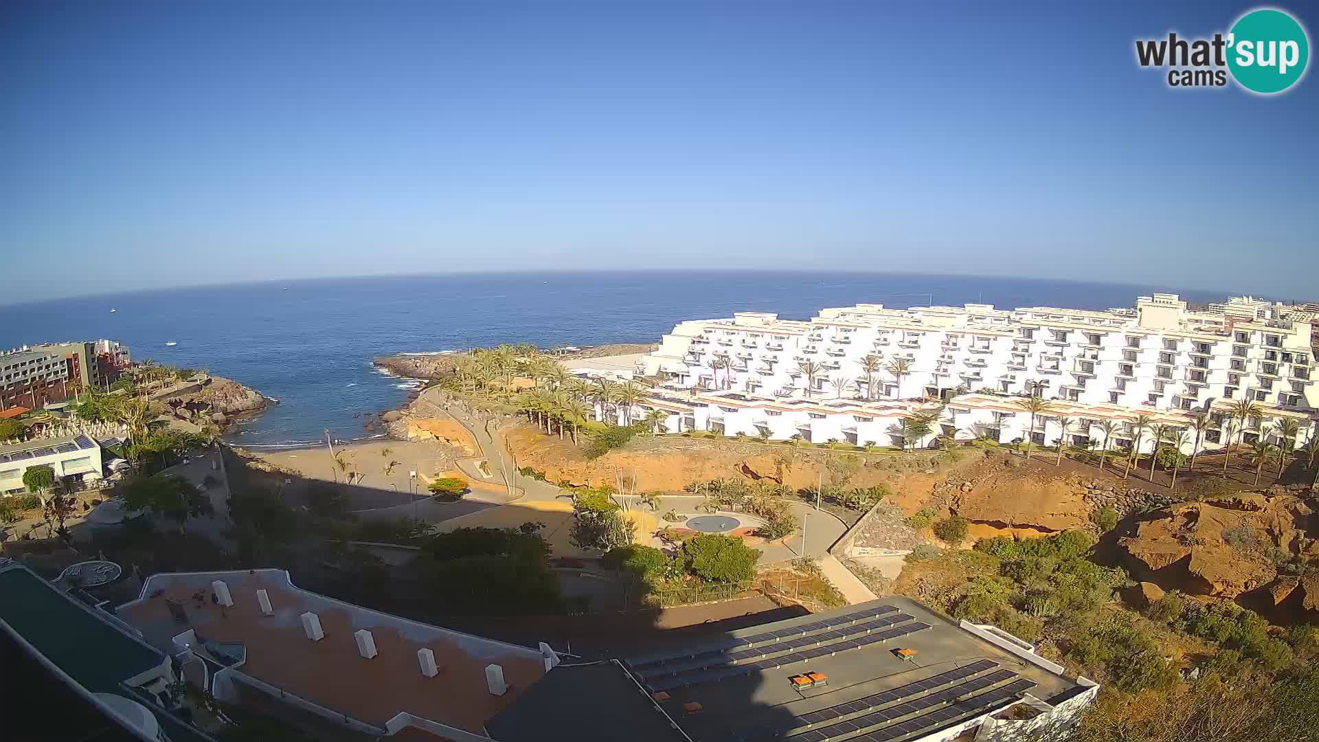 Webcam en direct Playa de Las Galgas – Playa Paraiso – île de La Gomera – Costa Adeje – Tenerife