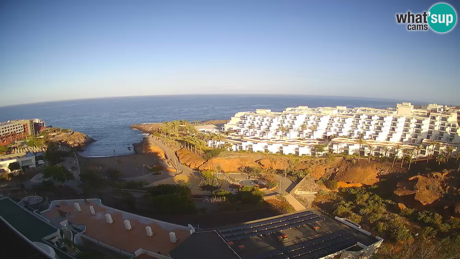 Web kamera uživo Playa de Las Galgas – Playa Paraiso – otok La Gomera – Costa Adeje – Tenerife