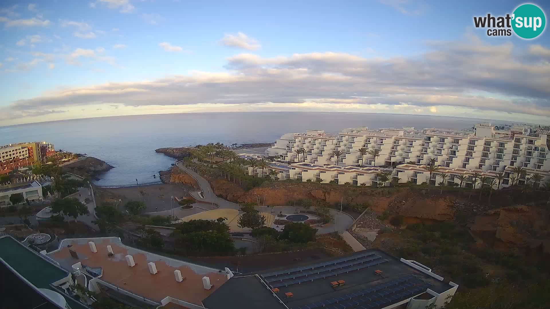 Webcam en vivo Playa de Las Galgas – Playa Paraíso – Isla de La Gomera – Costa Adeje – Tenerife