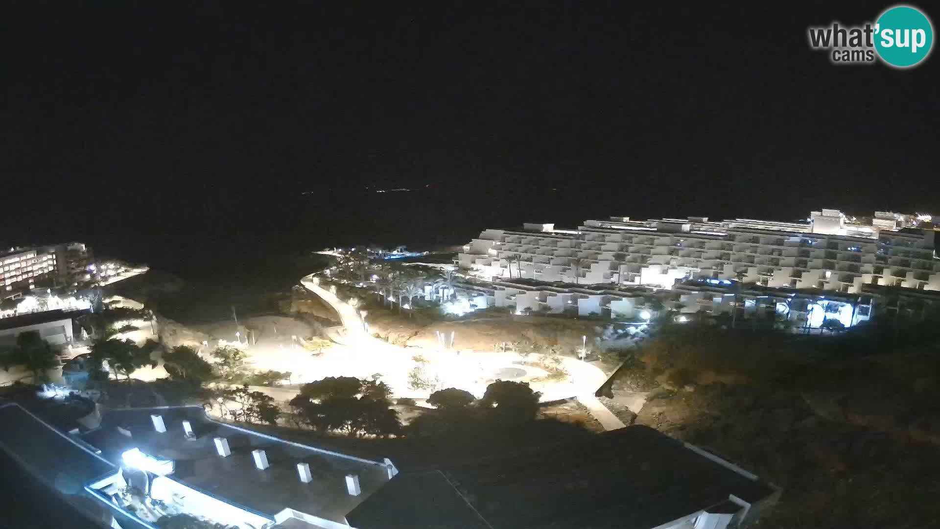 Live webcam Playa de Las Galgas – Playa Paraiso – La Gomera island – Adeje – Tenerife