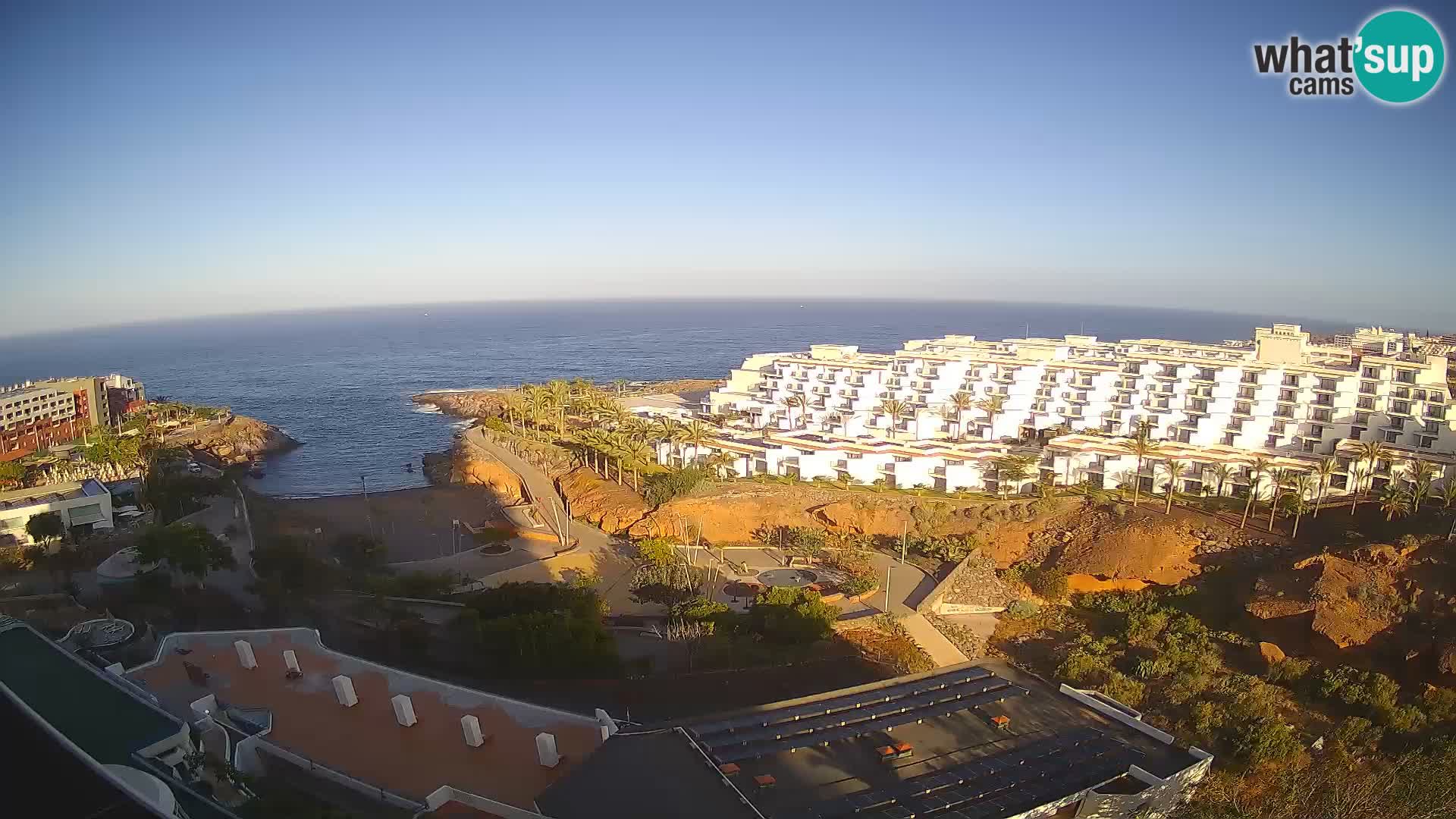 Webcam live spiaggia Las Galgas – Playa Paraiso – Isola La Gomera – Costa Adeje – Tenerife