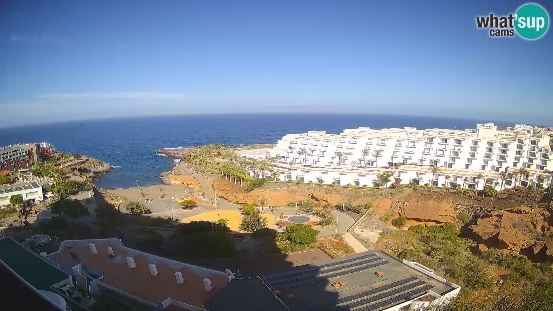 Webcam live spiaggia Las Galgas – Playa Paraiso – Isola La Gomera – Costa Adeje – Tenerife