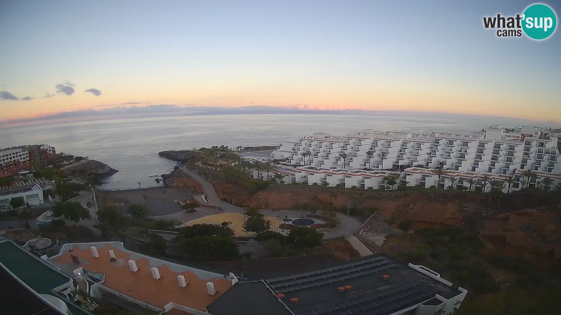 Webcam en direct Playa de Las Galgas – Playa Paraiso – île de La Gomera – Costa Adeje – Tenerife