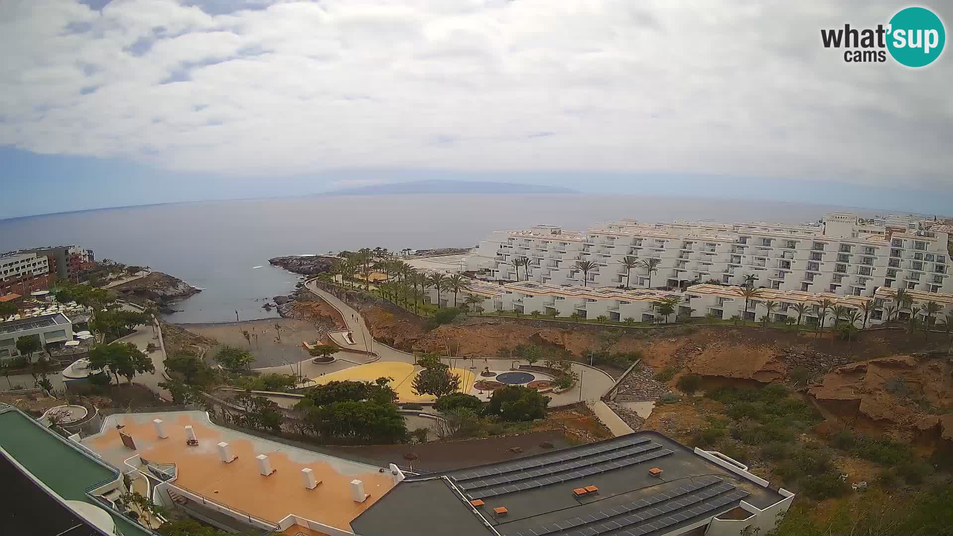 Webcam en direct Playa de Las Galgas – Playa Paraiso – île de La Gomera – Costa Adeje – Tenerife